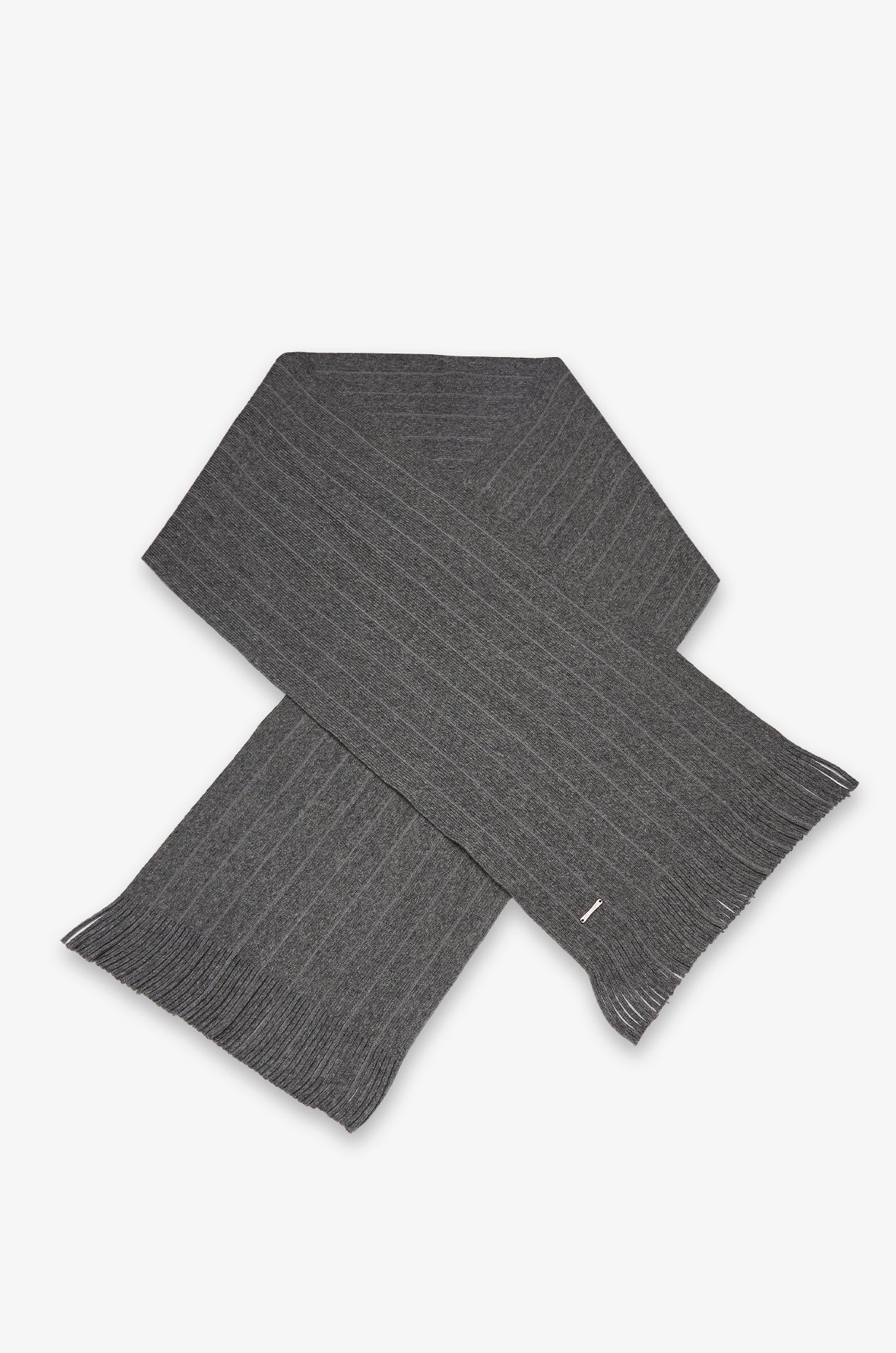 RIBBED KNIT SCARF