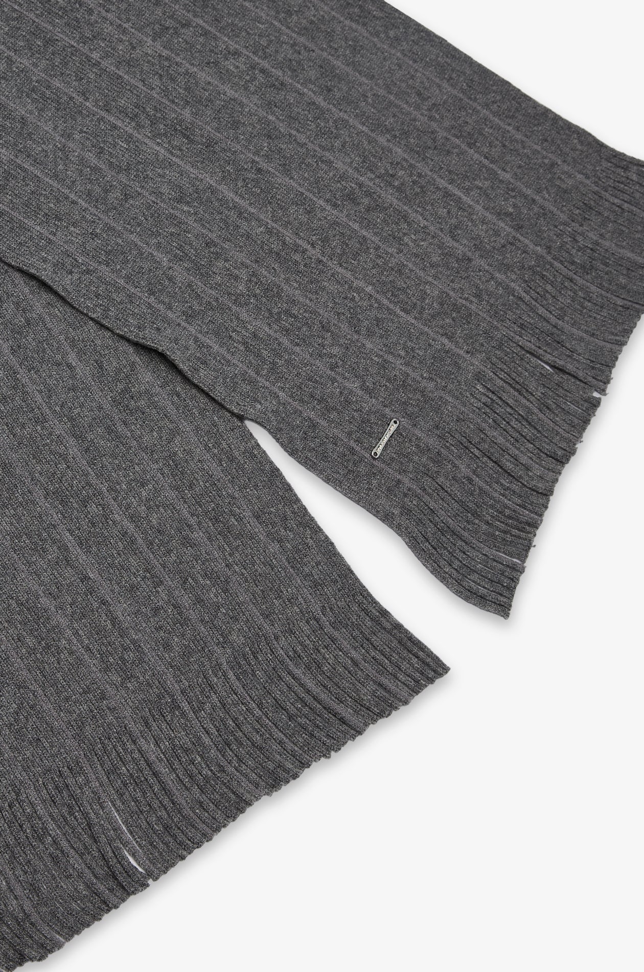 RIBBED KNIT SCARF
