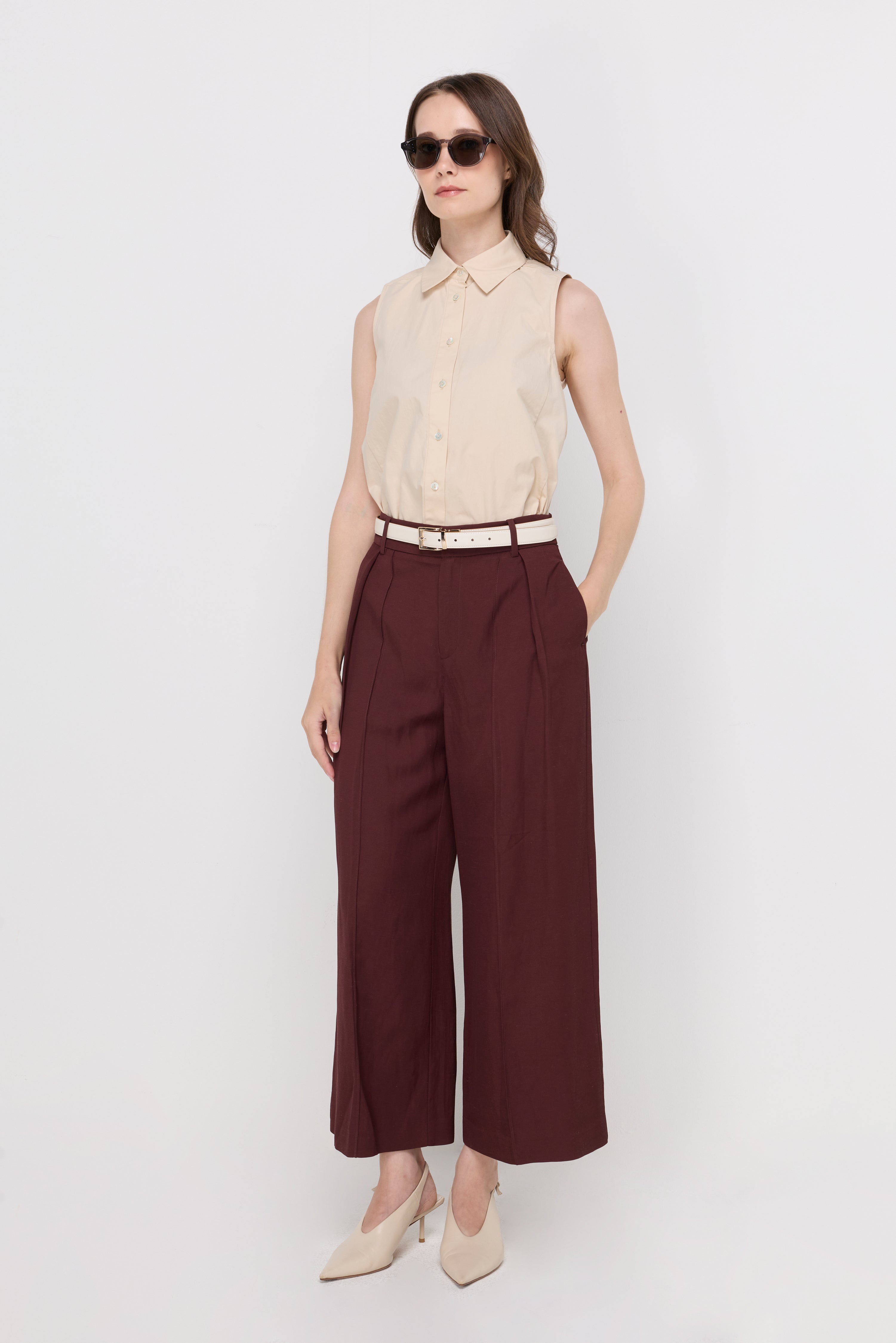 REVERSIBLE LEATHER BELT