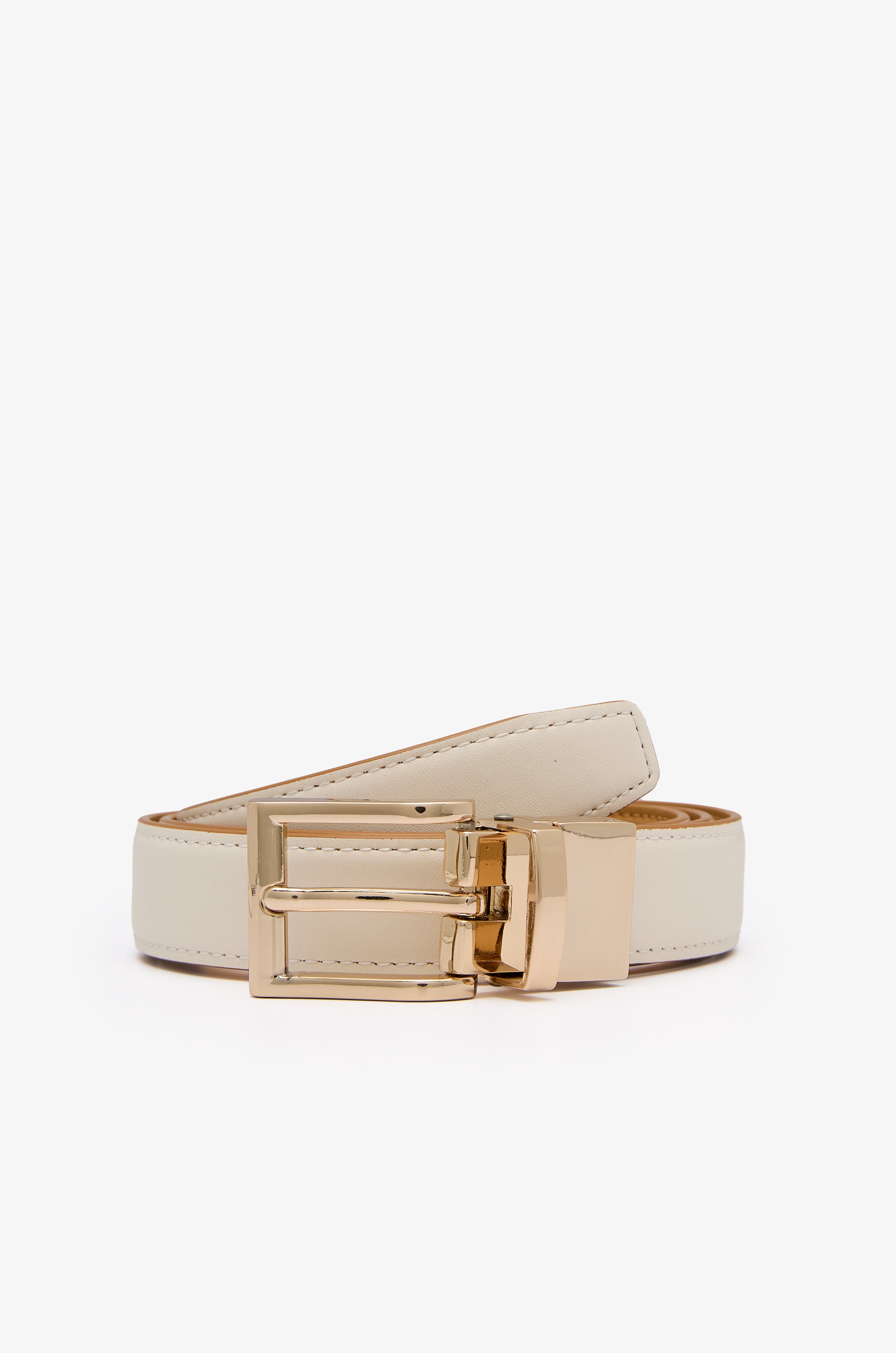 REVERSIBLE LEATHER BELT