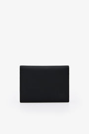 LOGO-EMBOSSED NUBUCK LEATHER CARDHOLDER WALLET