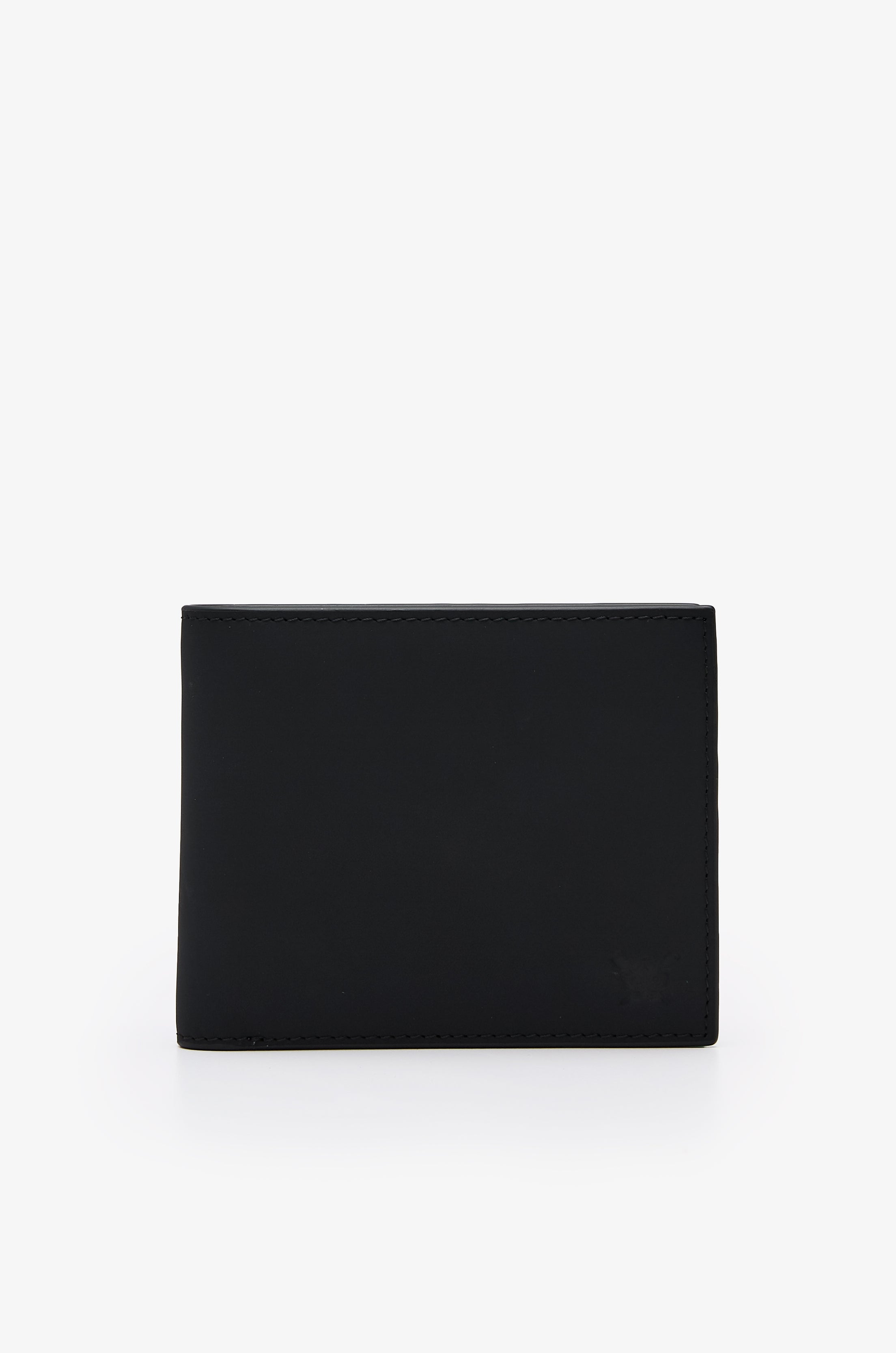 LOGO-EMBOSSED NUBUCK LEATHER BILLFOLD WALLET