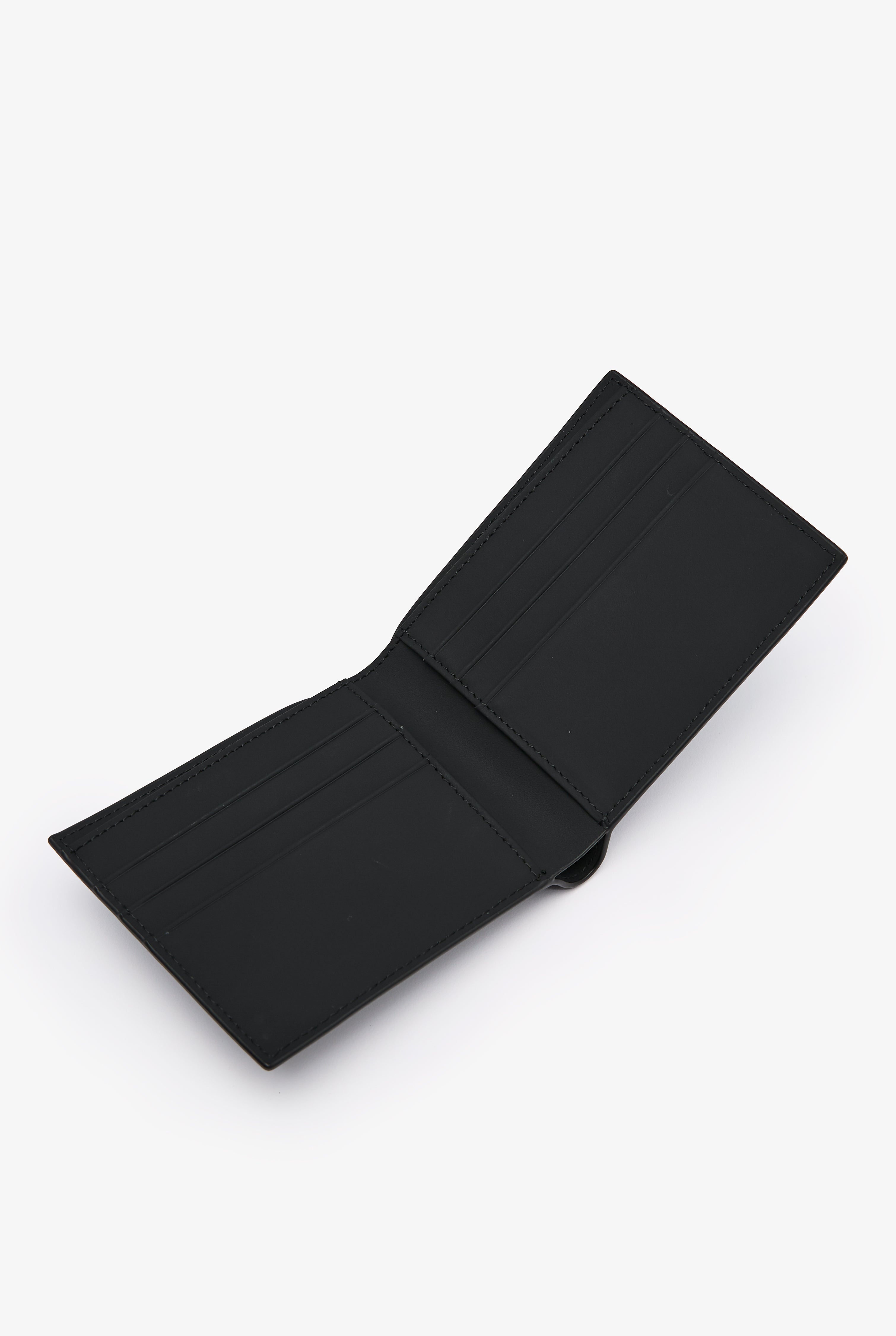 LOGO-EMBOSSED NUBUCK LEATHER BILLFOLD WALLET