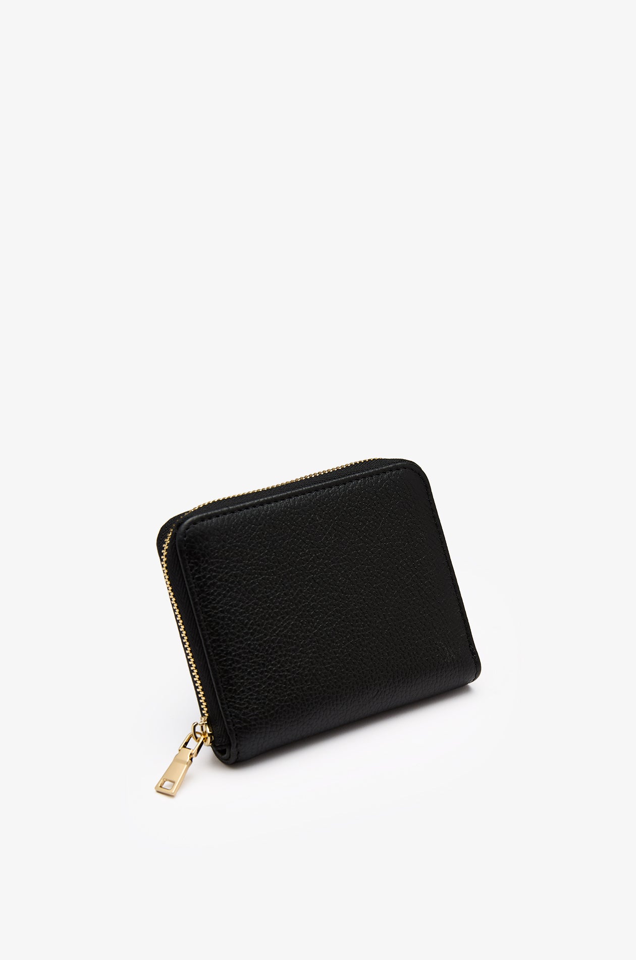 ZIP-AROUND LEATHER WALLET