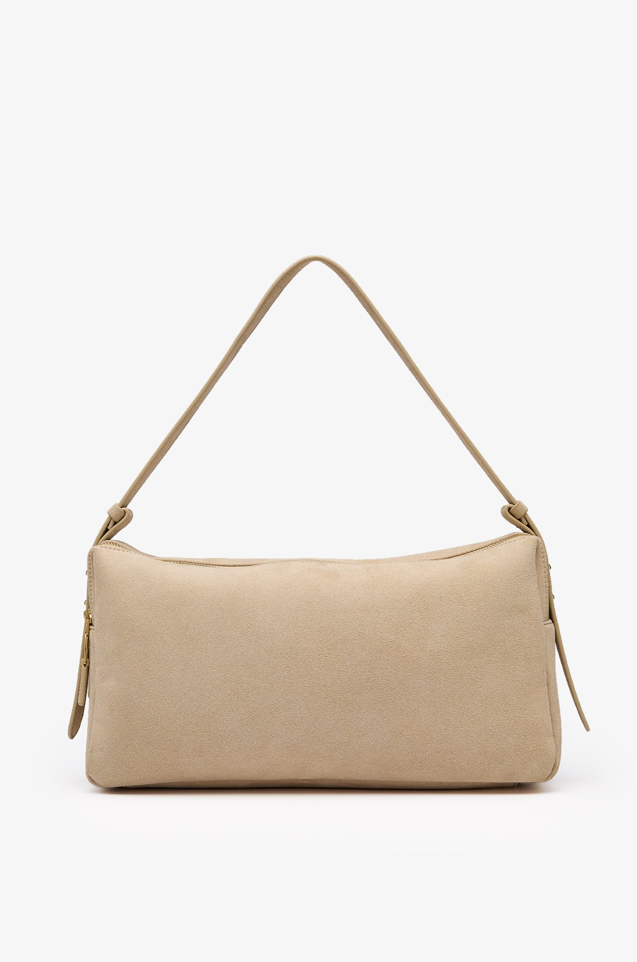 SUEDE SHOULDER BAG