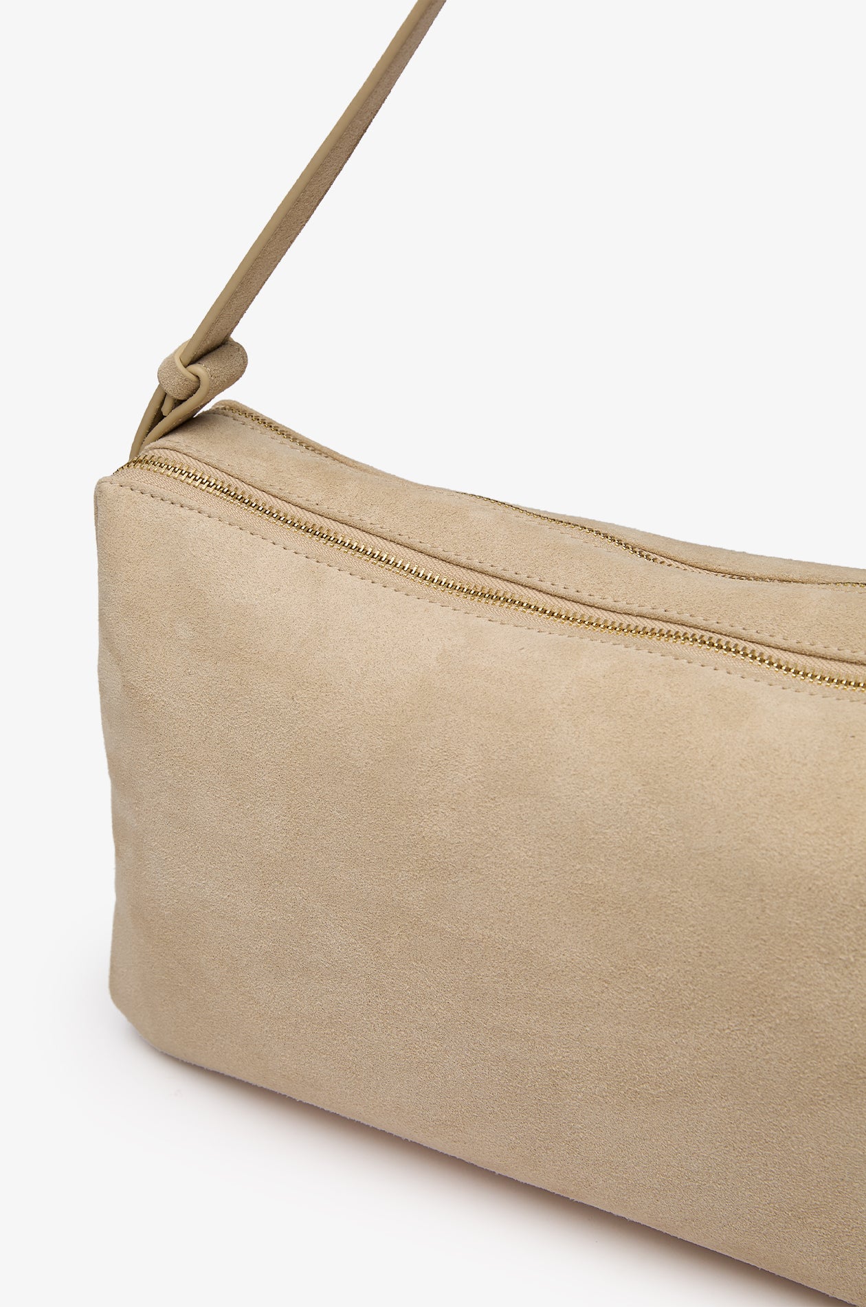 SUEDE SHOULDER BAG