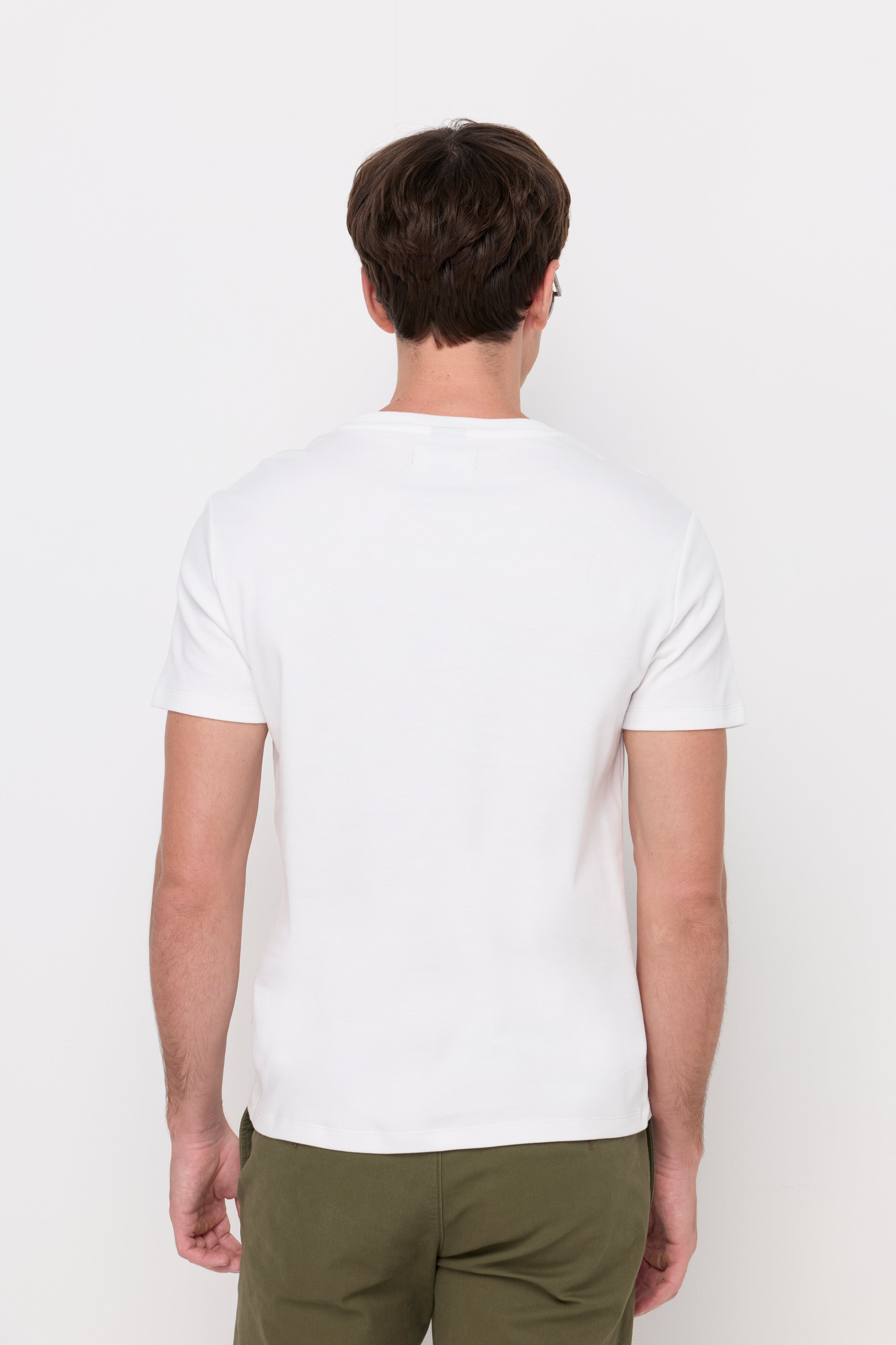 ROUND NECK T-SHIRT COTTON JERSEY
