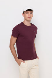 ROUND NECK T-SHIRT COTTON JERSEY