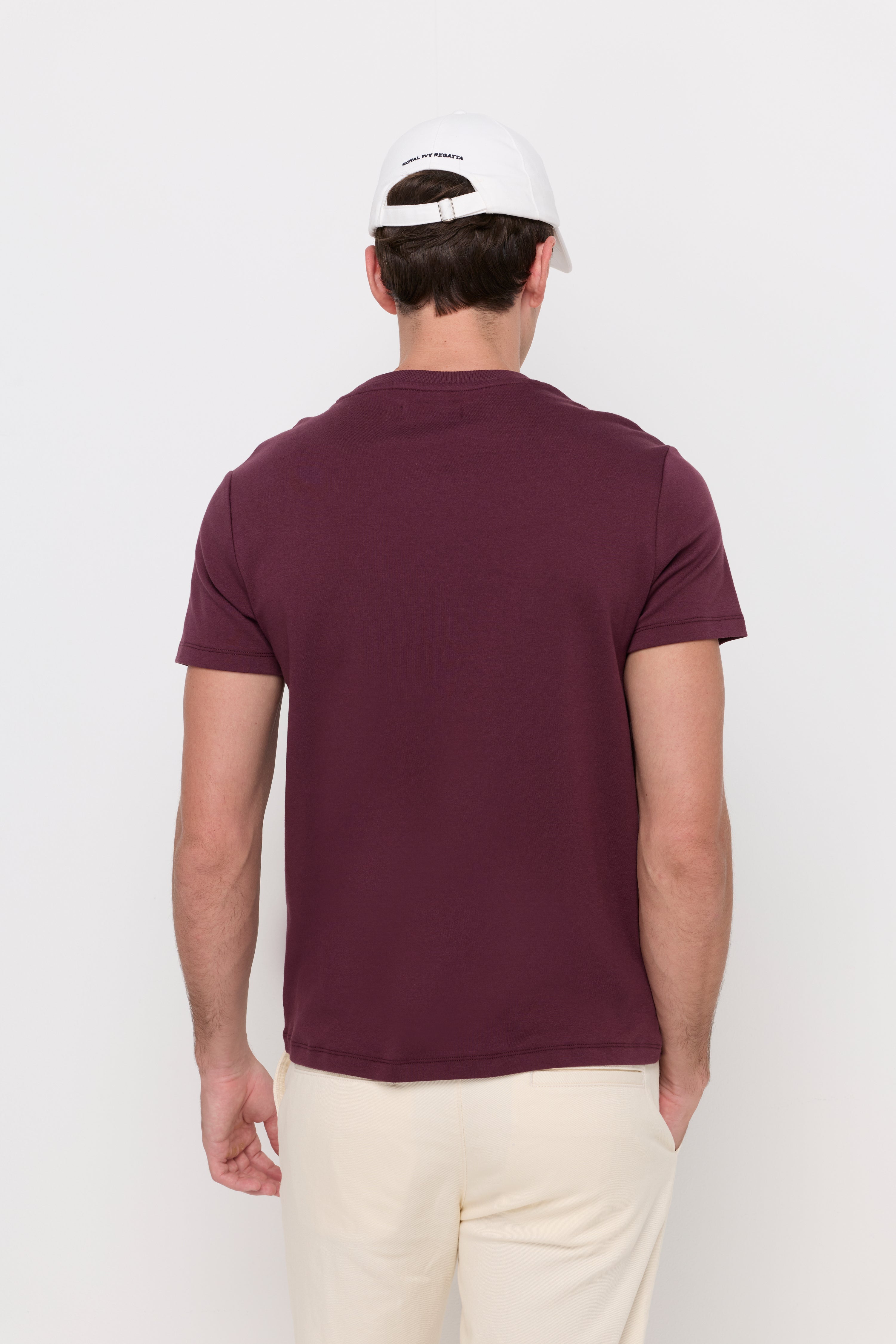 ROUND NECK T-SHIRT COTTON JERSEY