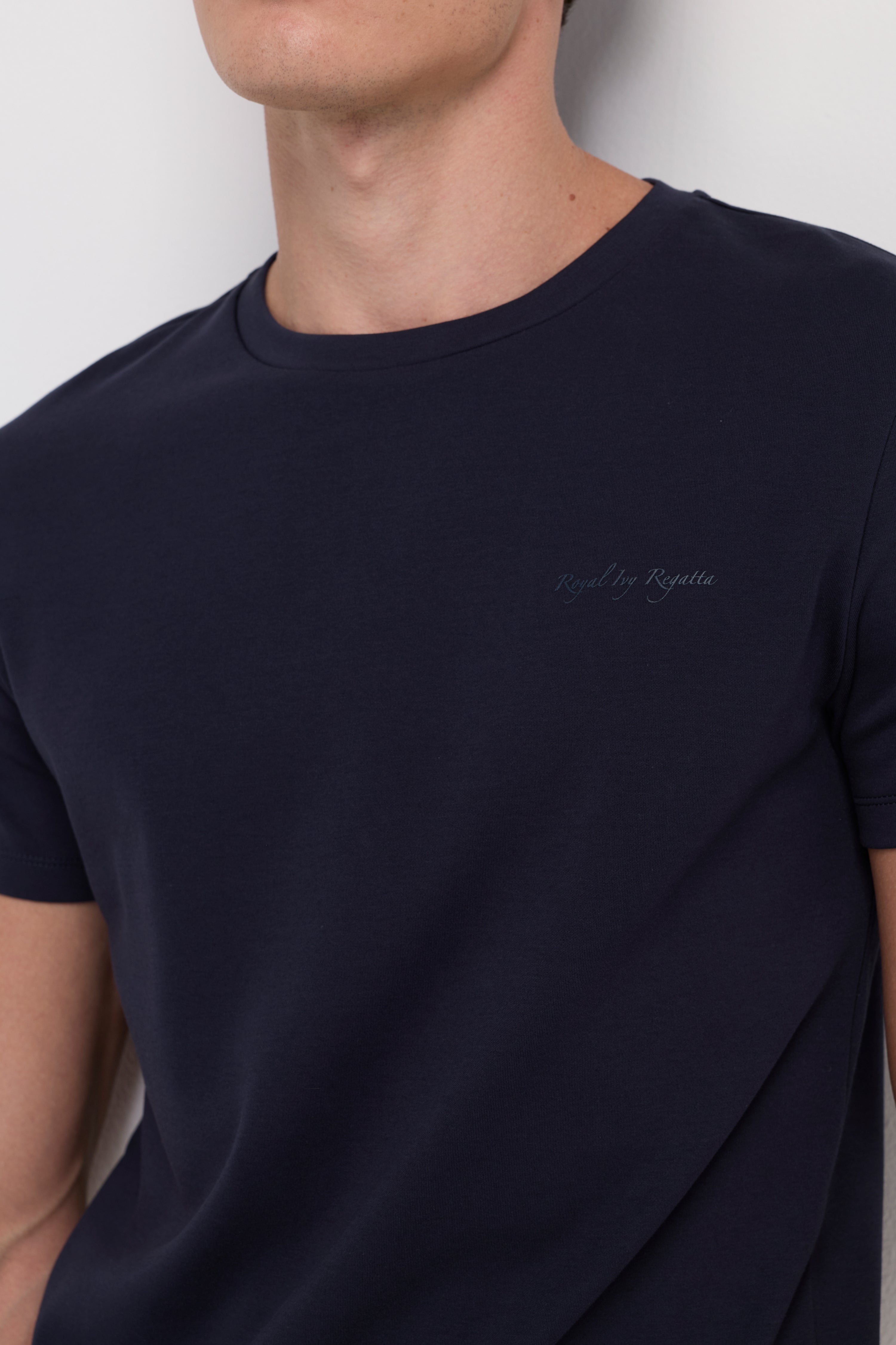 COTTON SHORT SLEEVE ROUND NECK T-SHIRT