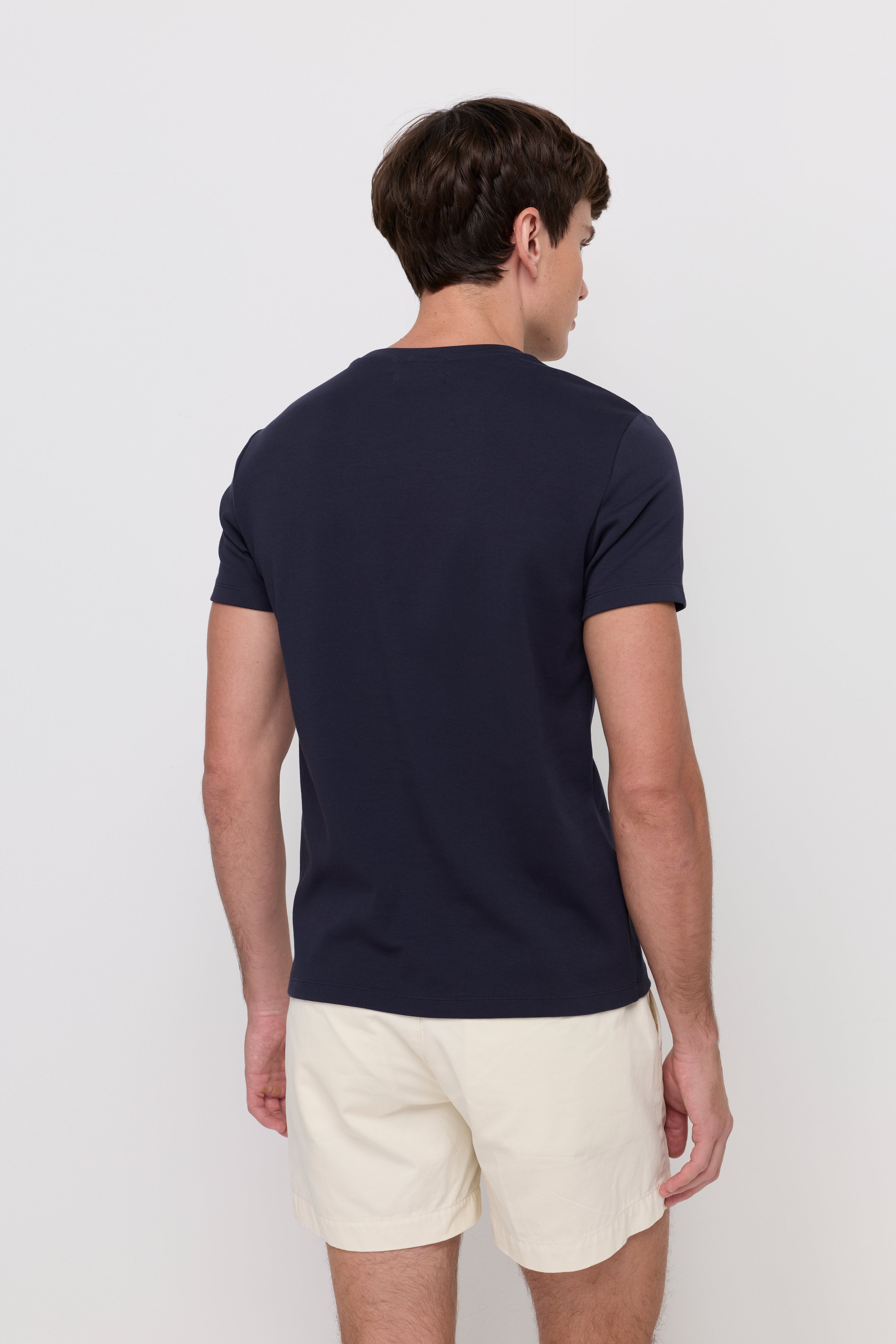 COTTON SHORT SLEEVE ROUND NECK T-SHIRT