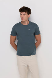 ROUND NECK COTTON T-SHIRT