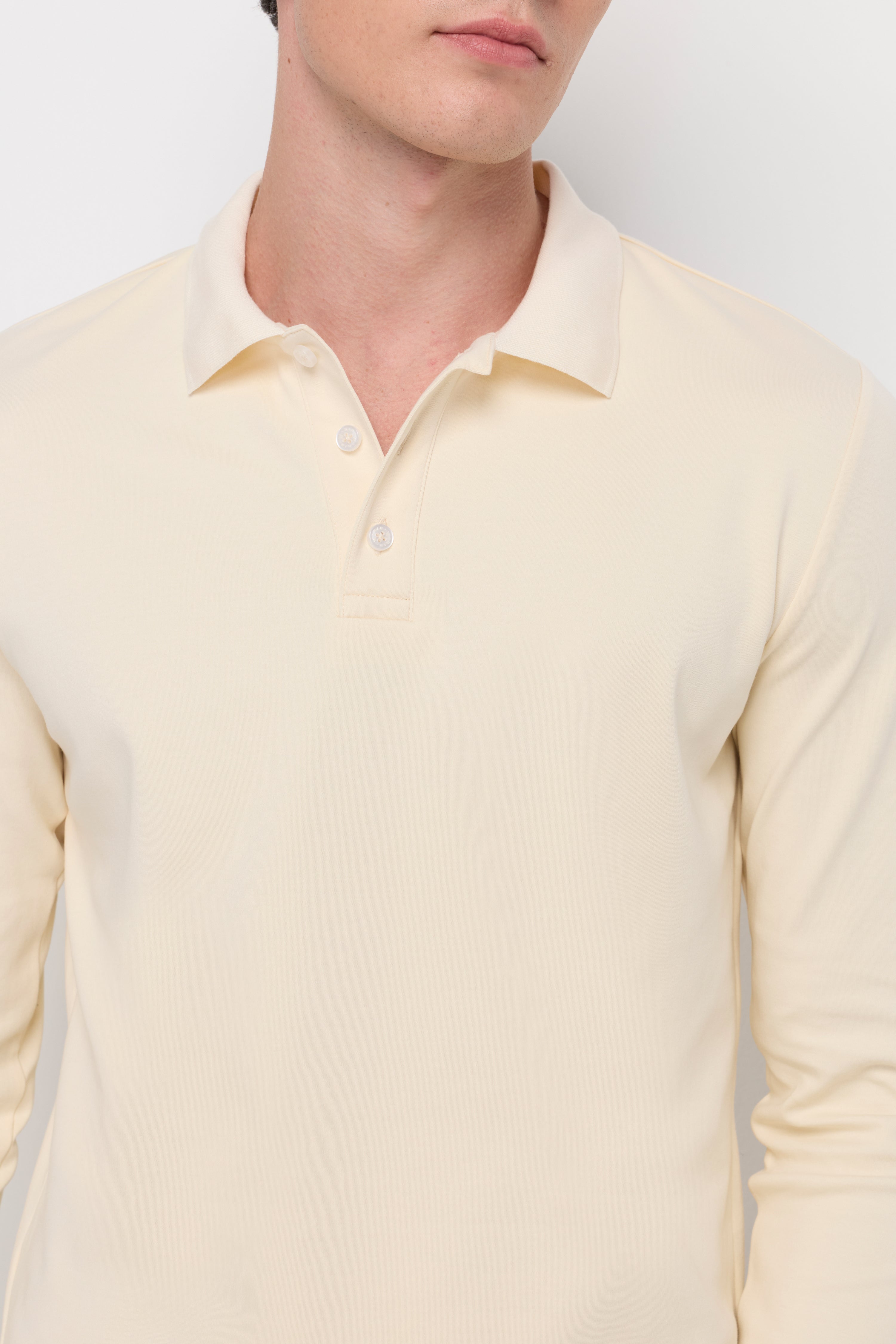 JERSEY POLO LONE SLEEVE SHIRT