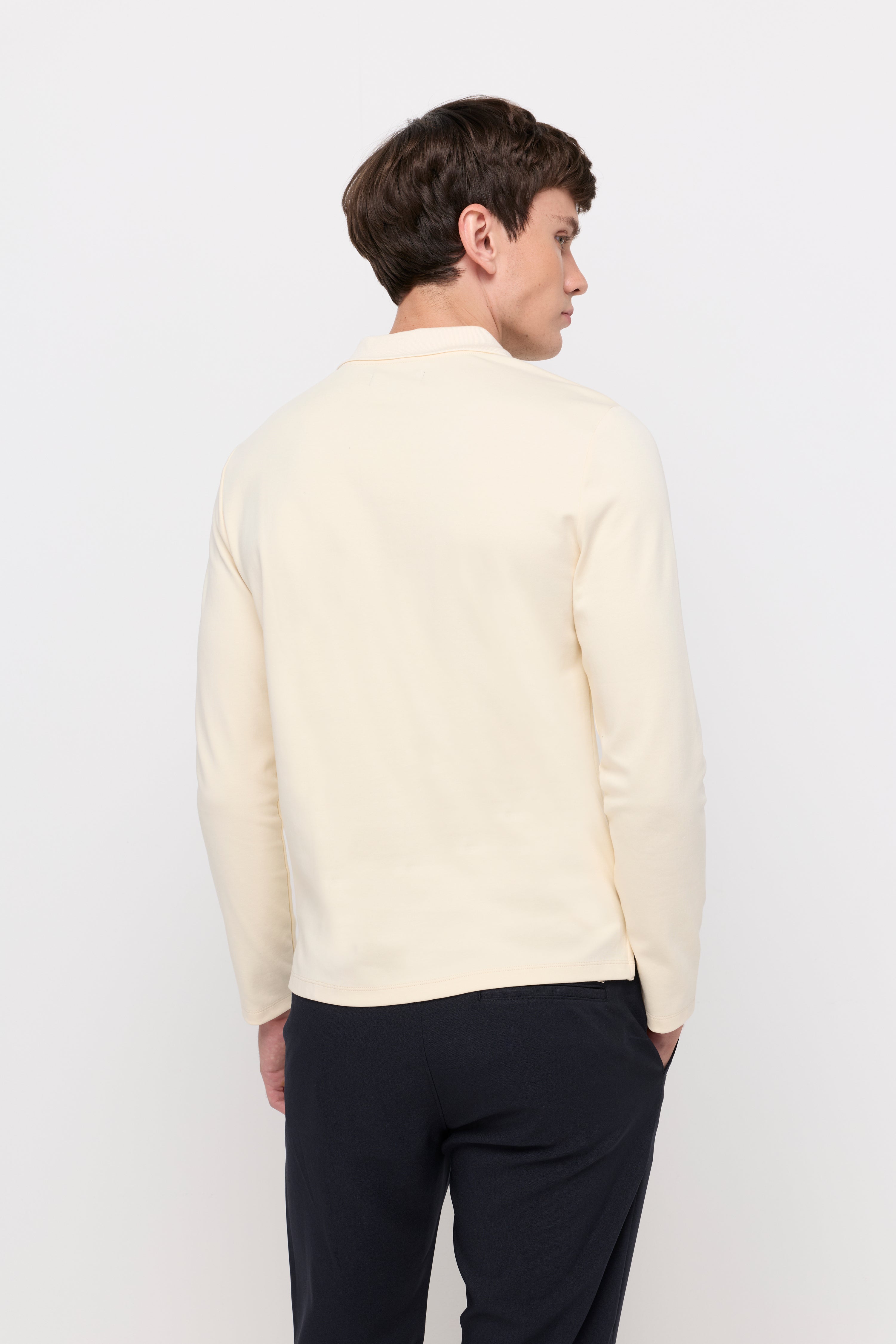 JERSEY POLO LONE SLEEVE SHIRT