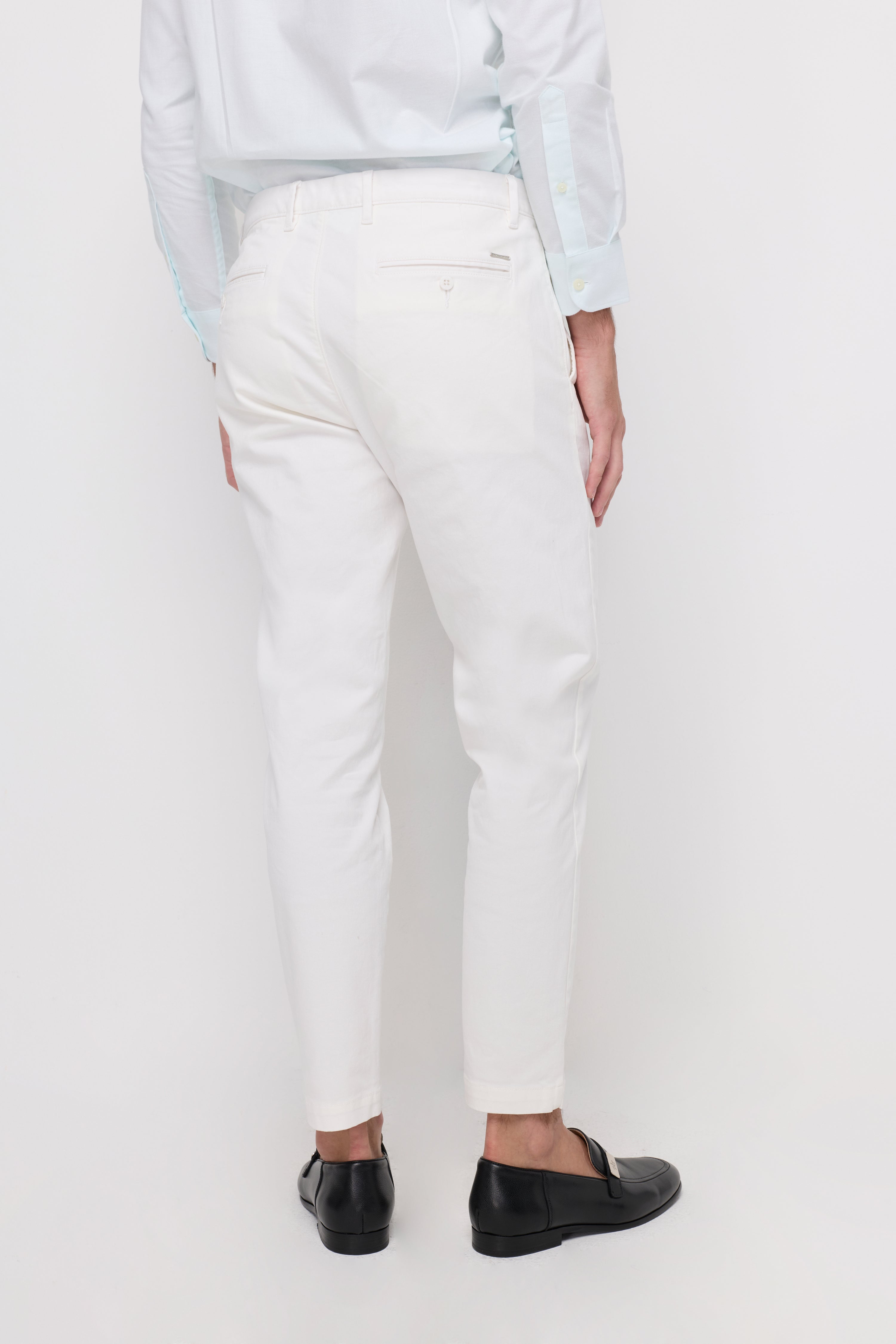 CHINO ANKLE TROUSERS