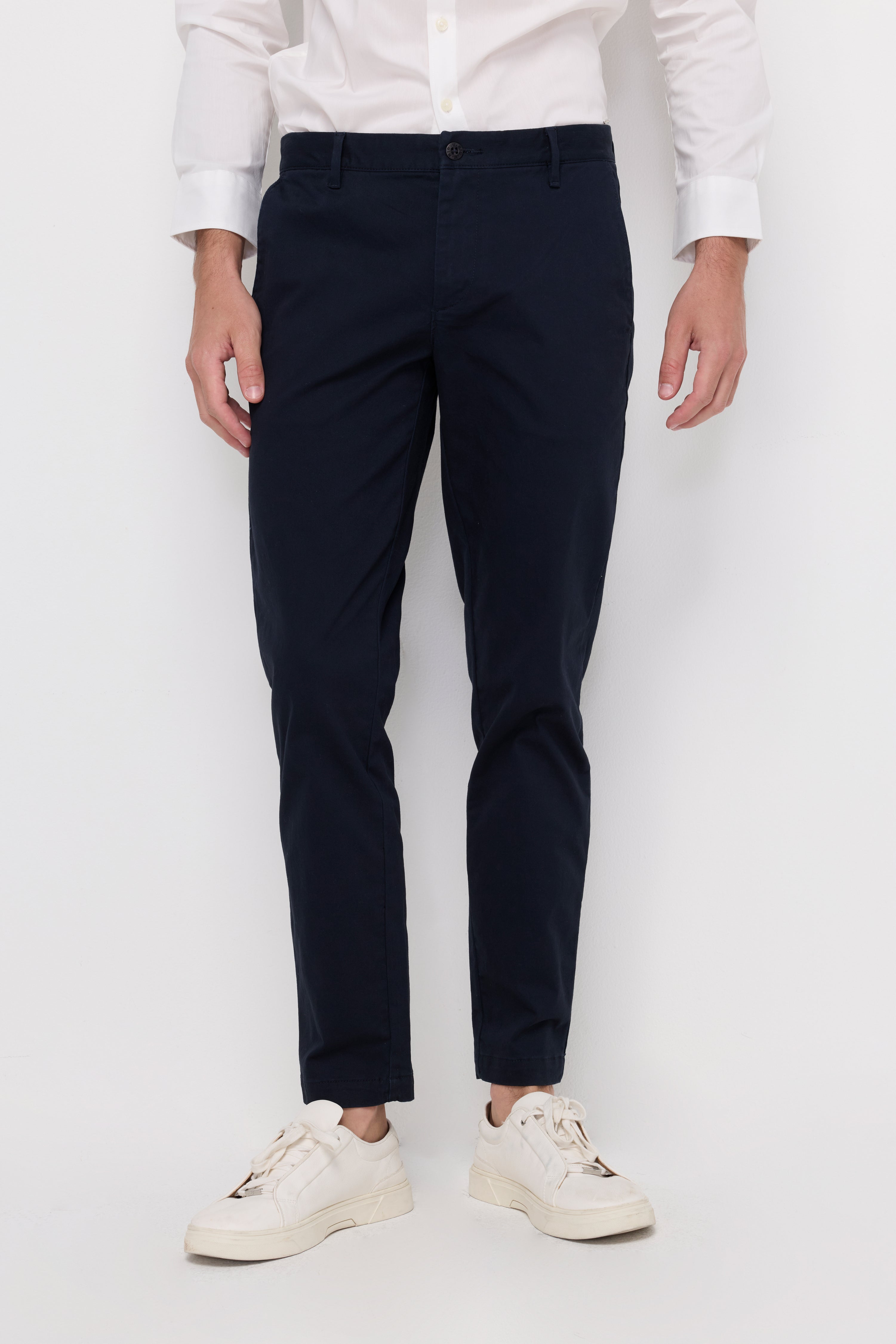 CHINO ANKLE TROUSERS