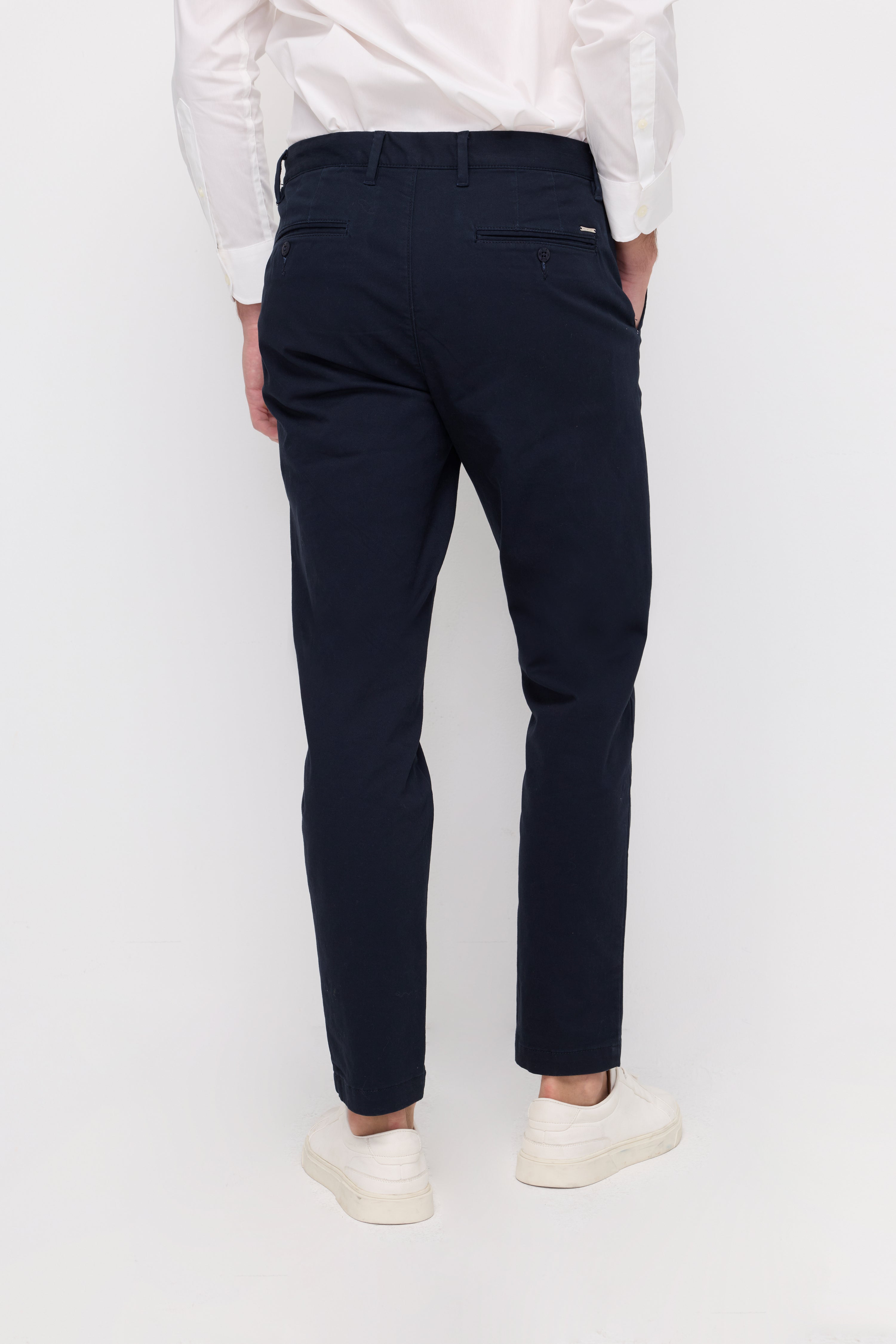 CHINO ANKLE TROUSERS