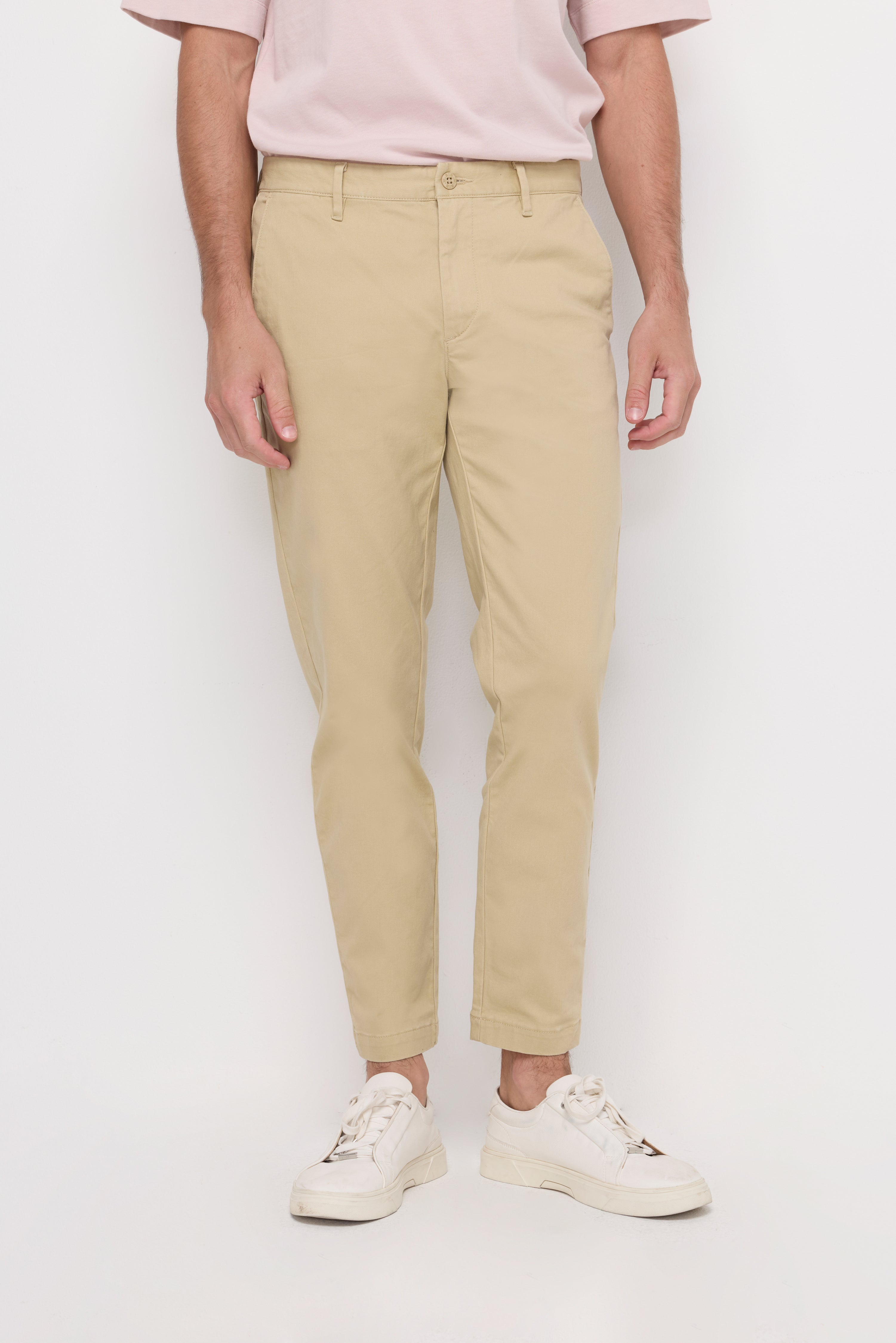 CHINO ANKLE TROUSERS