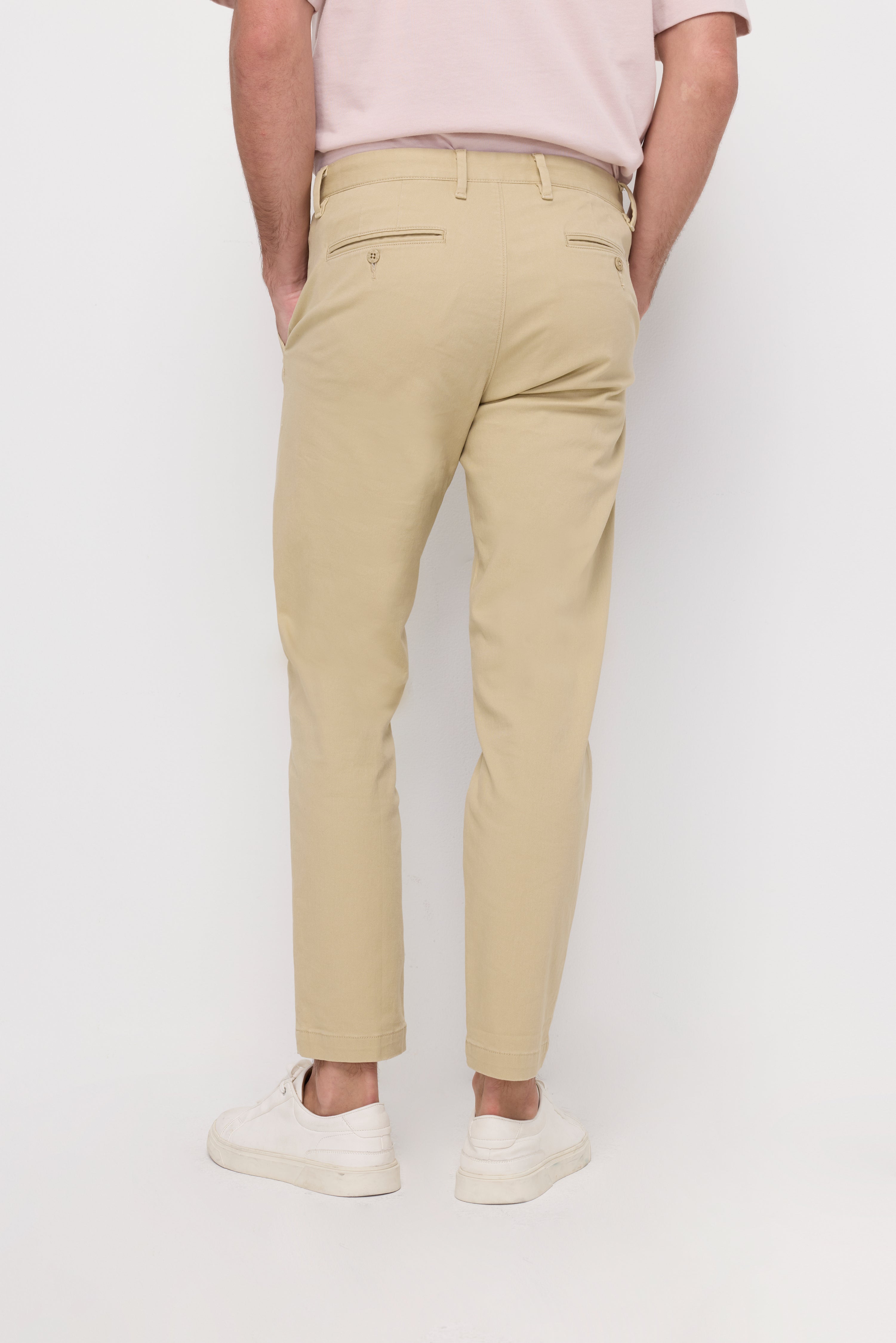CHINO ANKLE TROUSERS