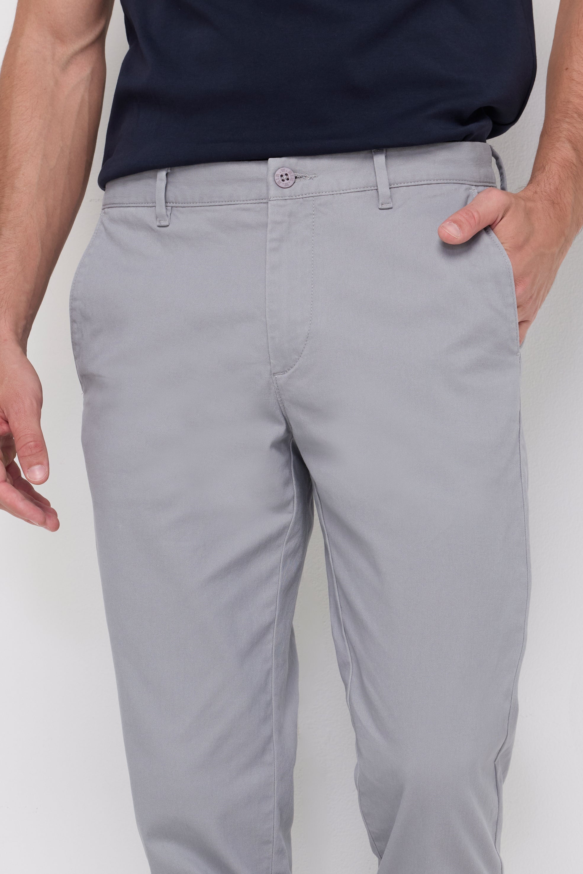 CHINO ANKLE TROUSERS