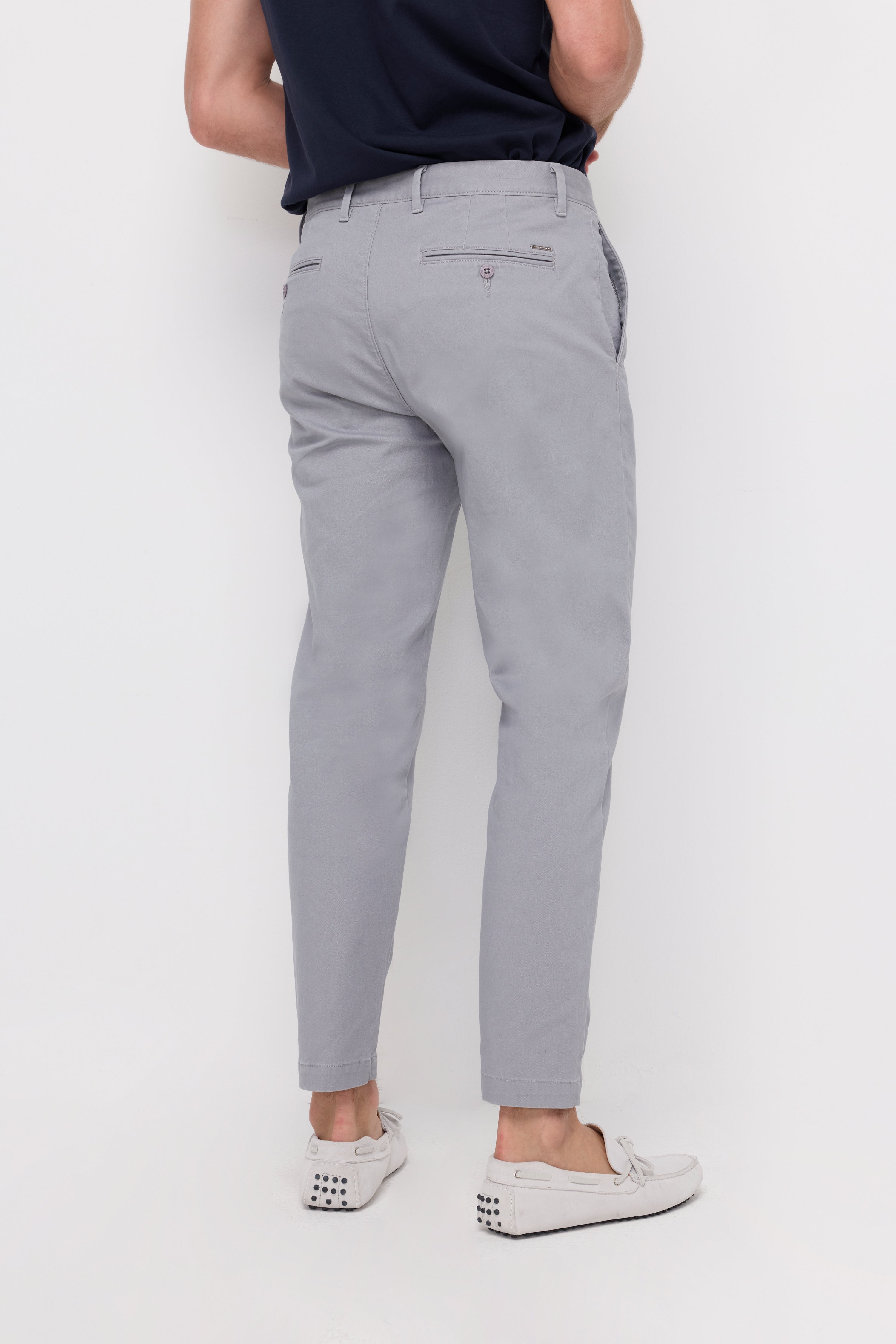 CHINO ANKLE TROUSERS