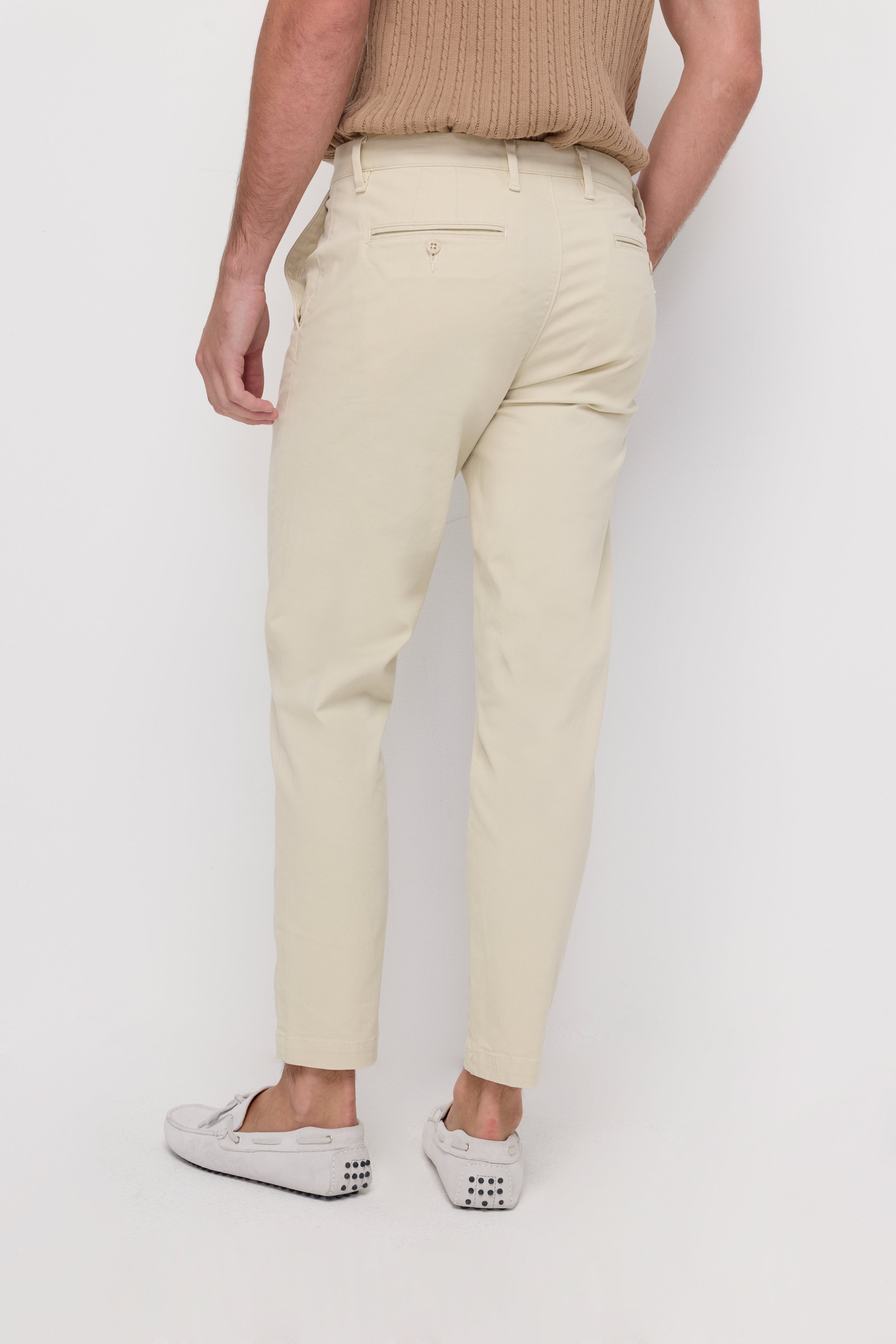 CHINO ANKLE TROUSERS