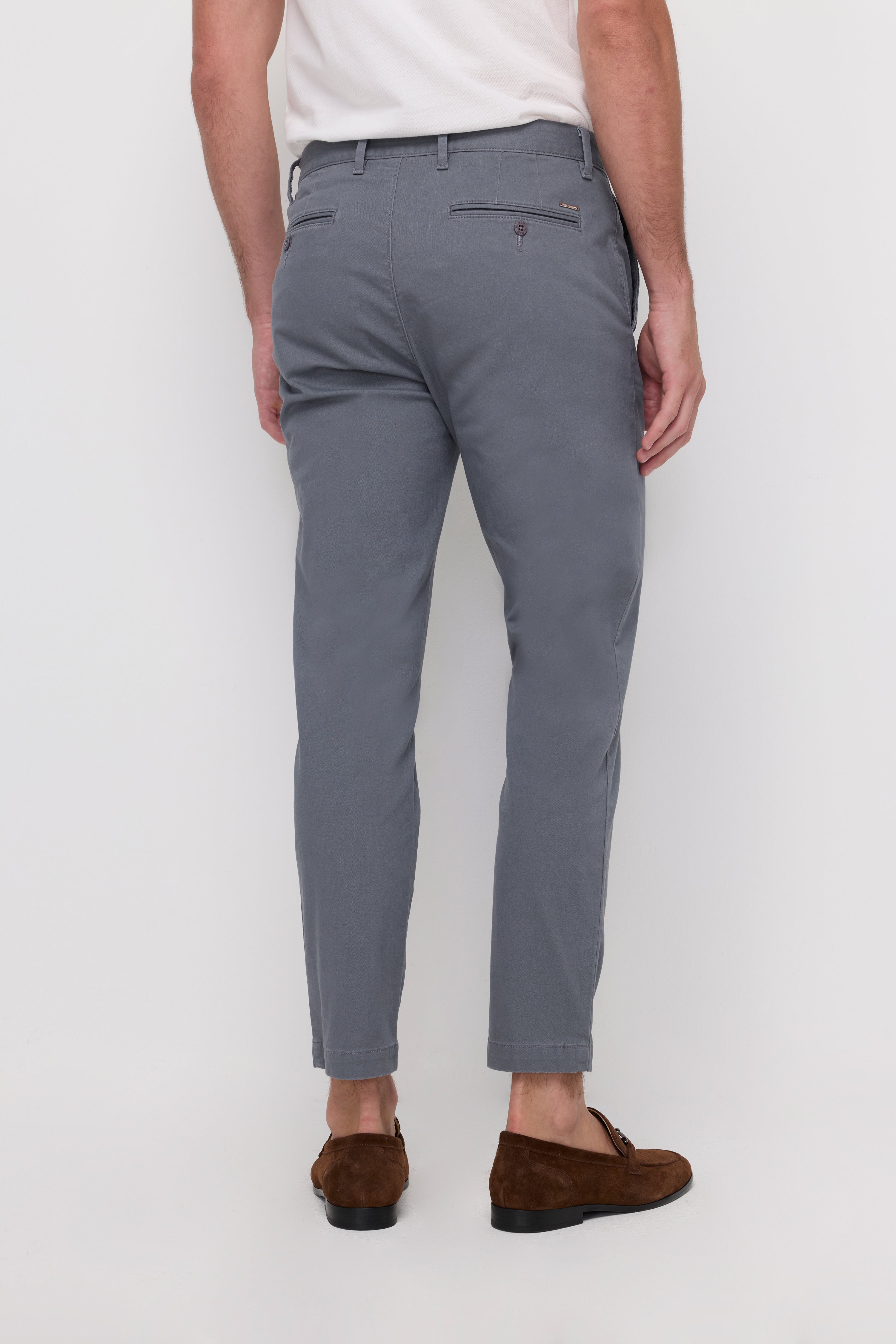 CHINO ANKLE TROUSERS