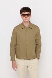ESSENTIAL SNAP-FRONT UTILITY JACKET