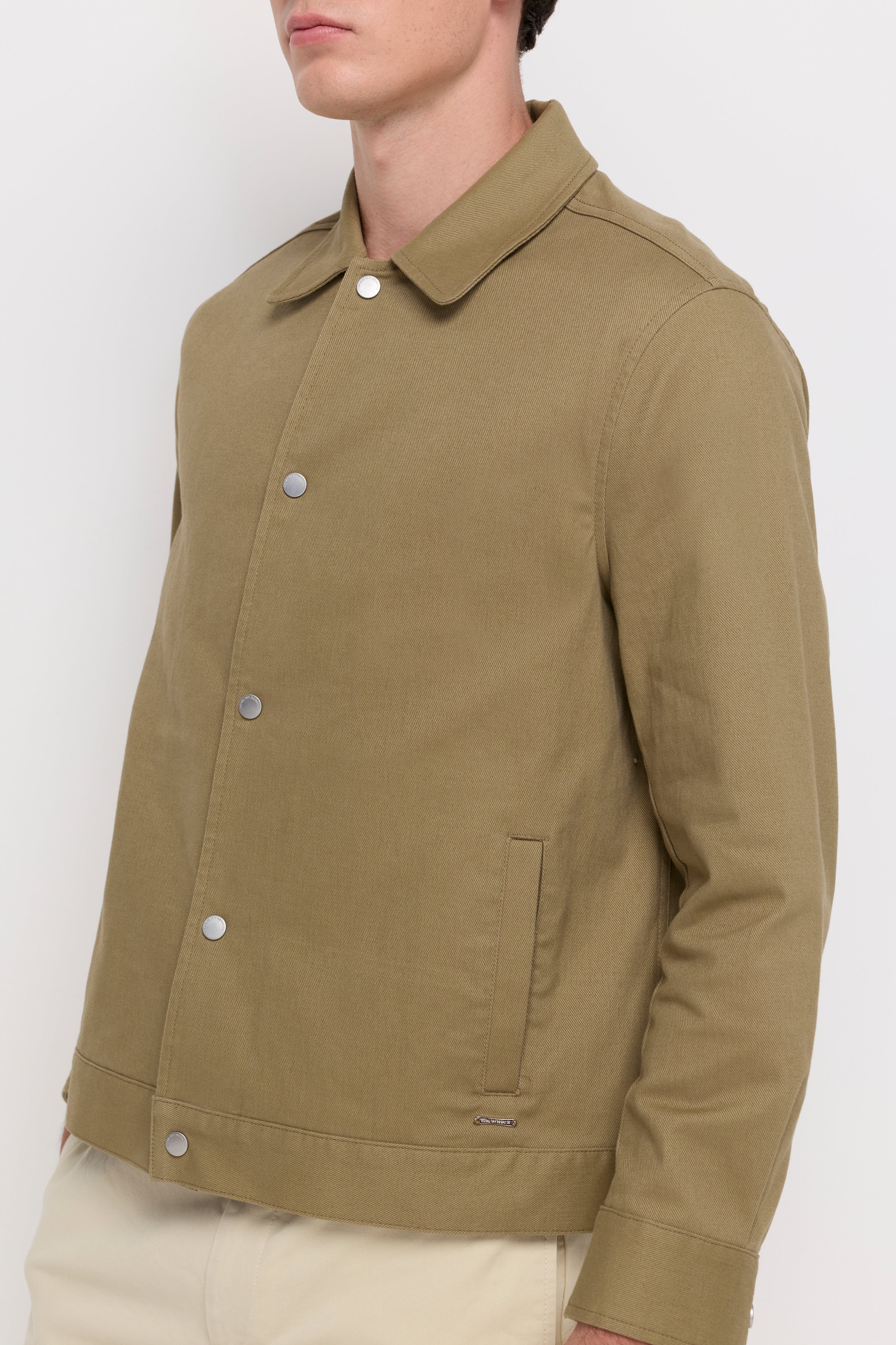 ESSENTIAL SNAP-FRONT UTILITY JACKET