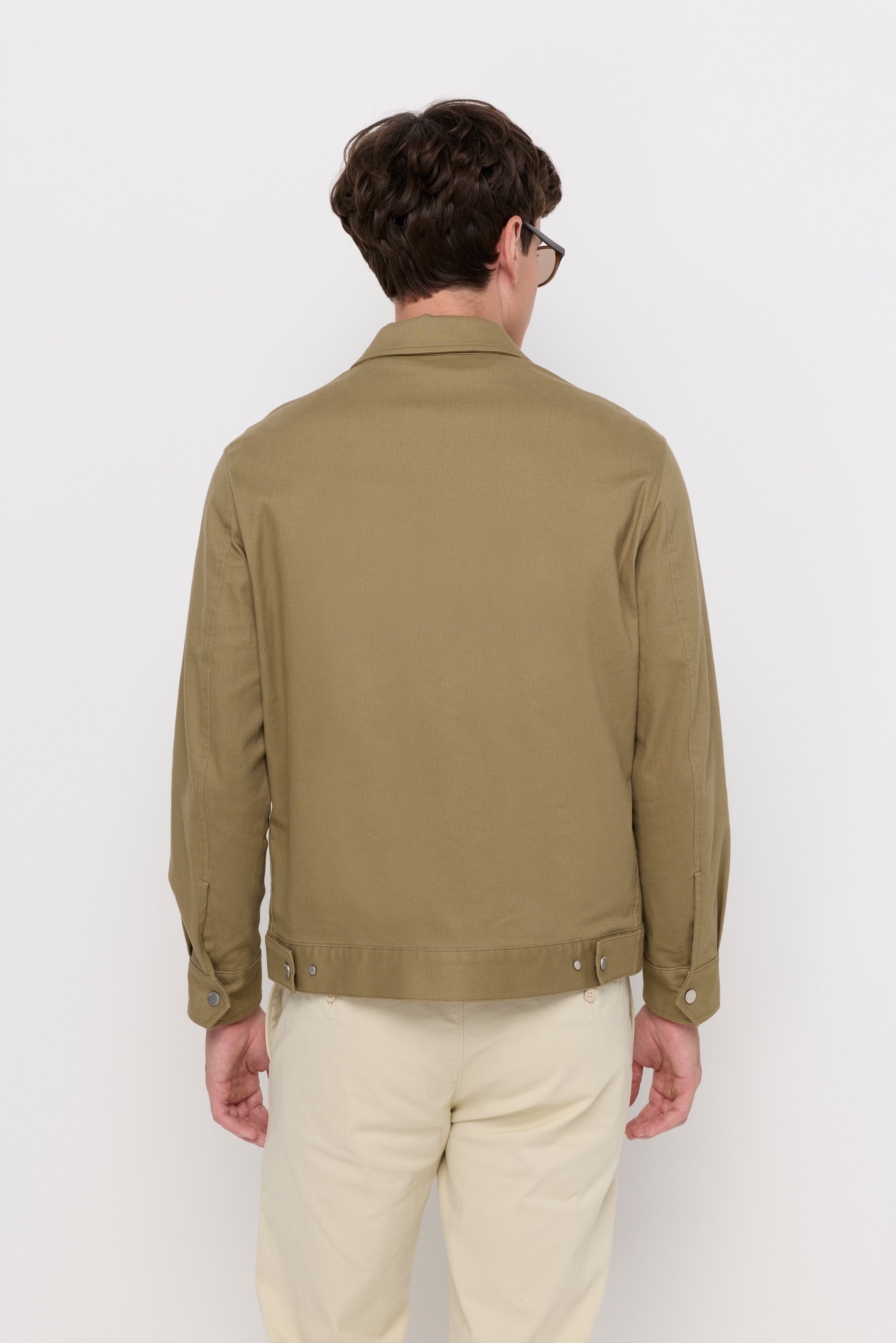ESSENTIAL SNAP-FRONT UTILITY JACKET