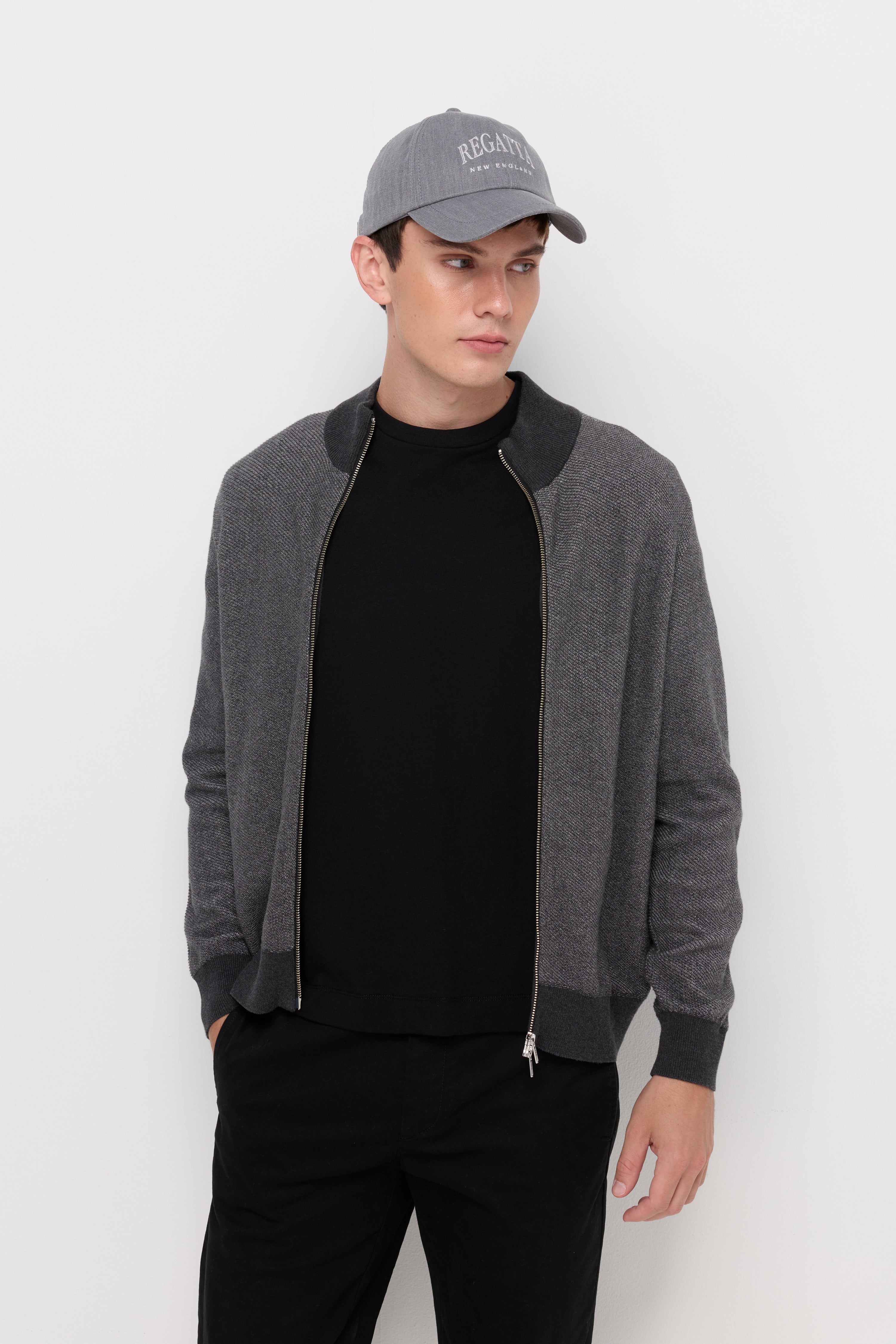 HERITAGE KNIT BOMBER JACKET