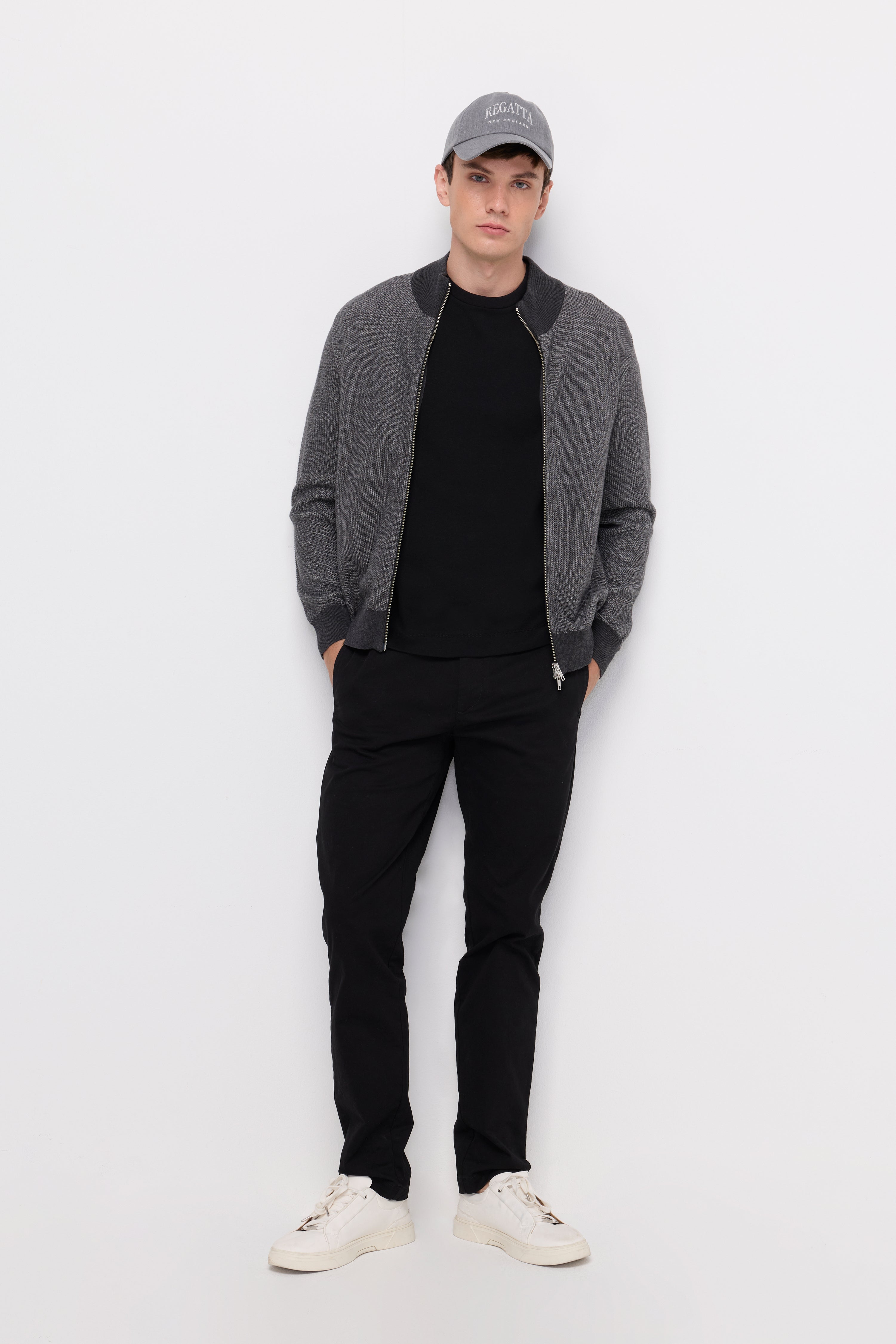 HERITAGE KNIT BOMBER JACKET