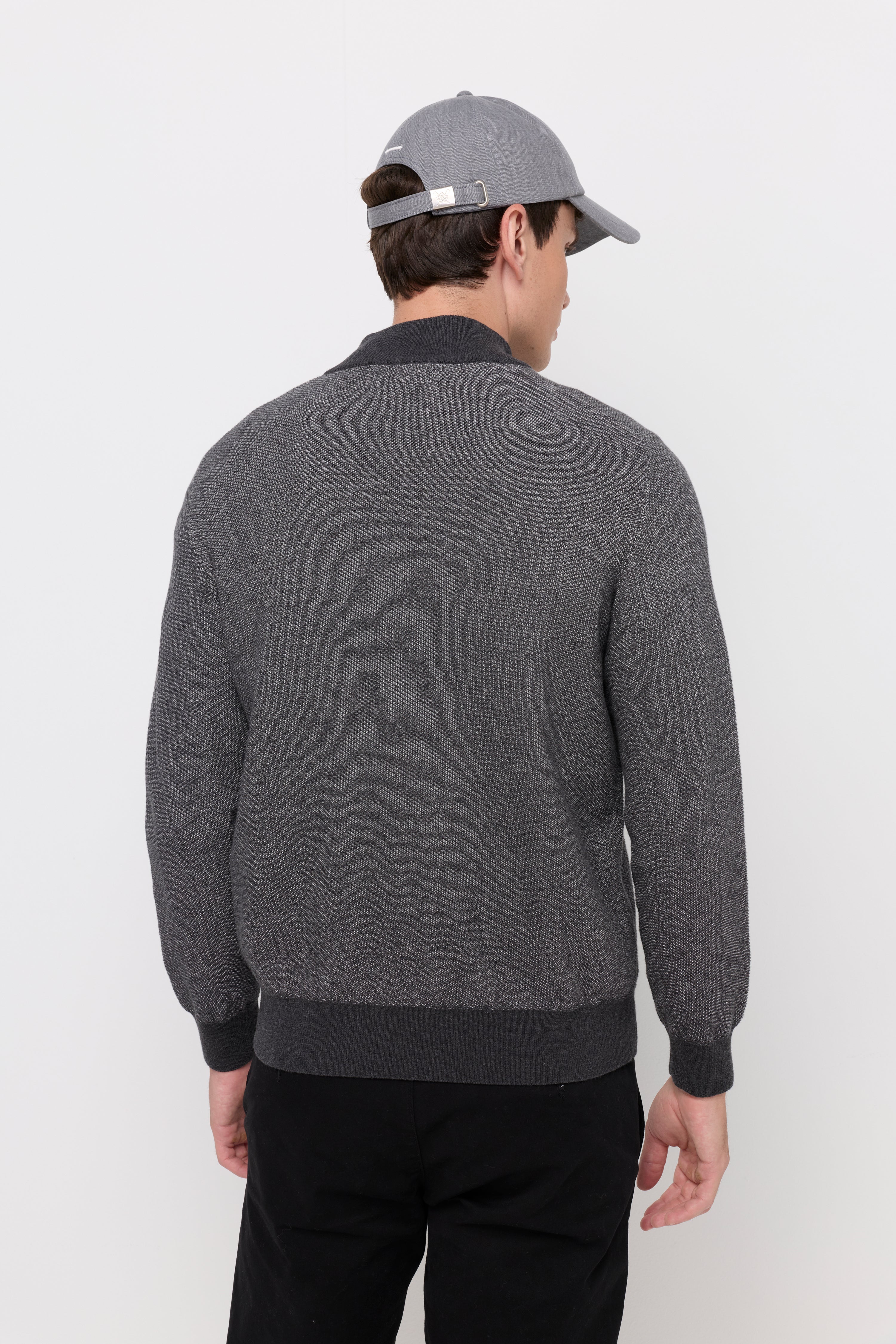 HERITAGE KNIT BOMBER JACKET