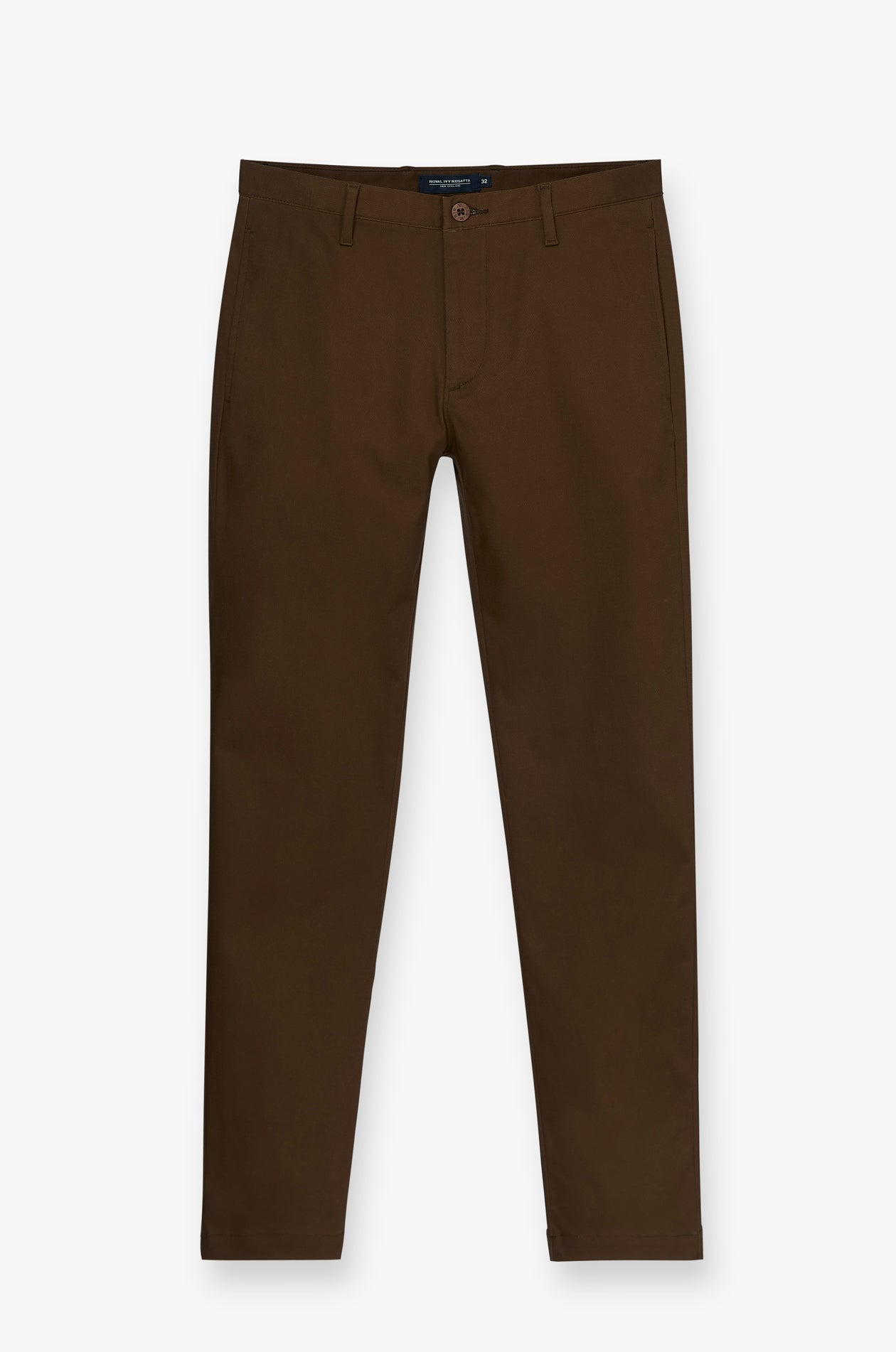 TAILORED STRETCH COTTON TROUSERS