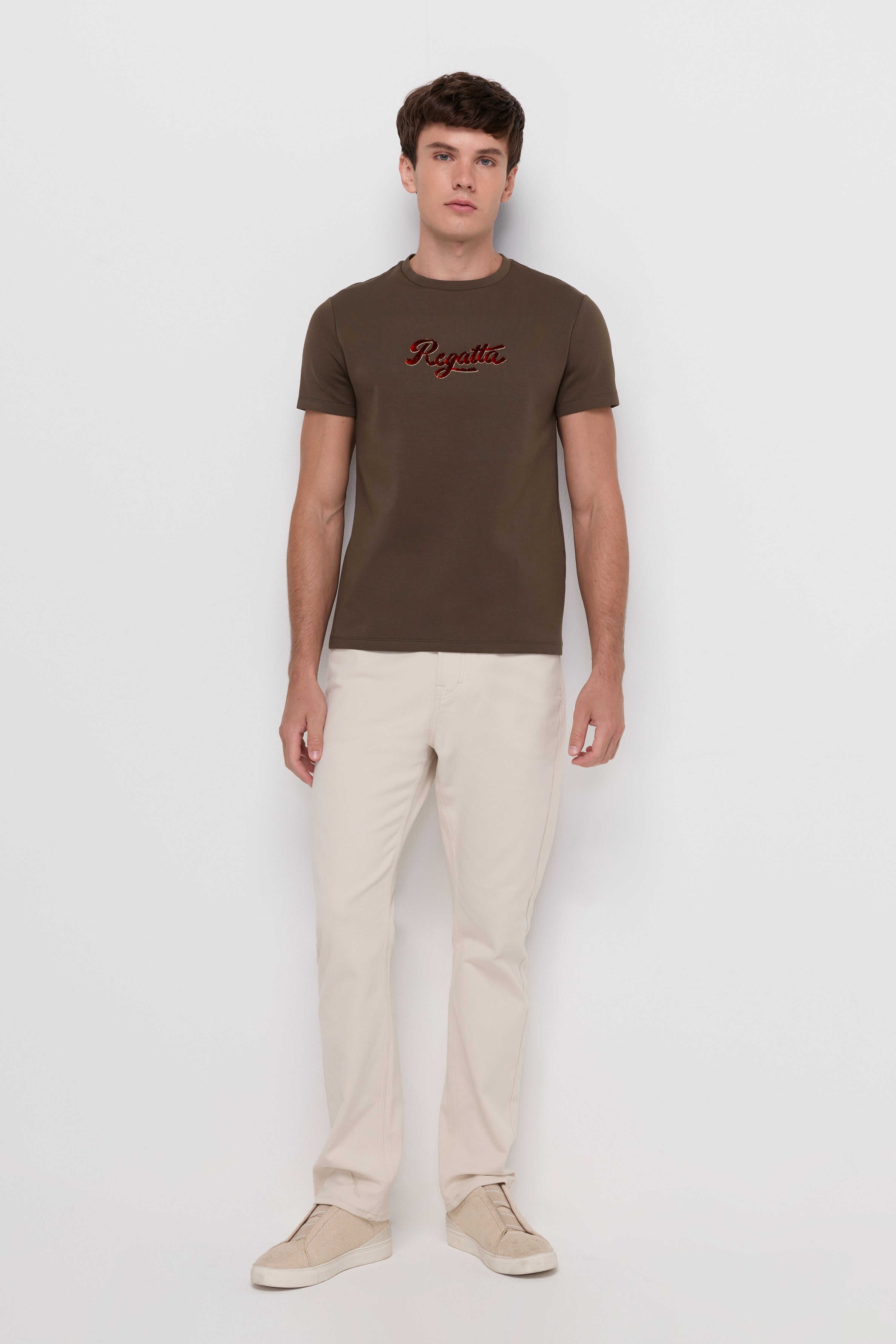 REGATTA LOGO EMBROIDERED T-SHIRT