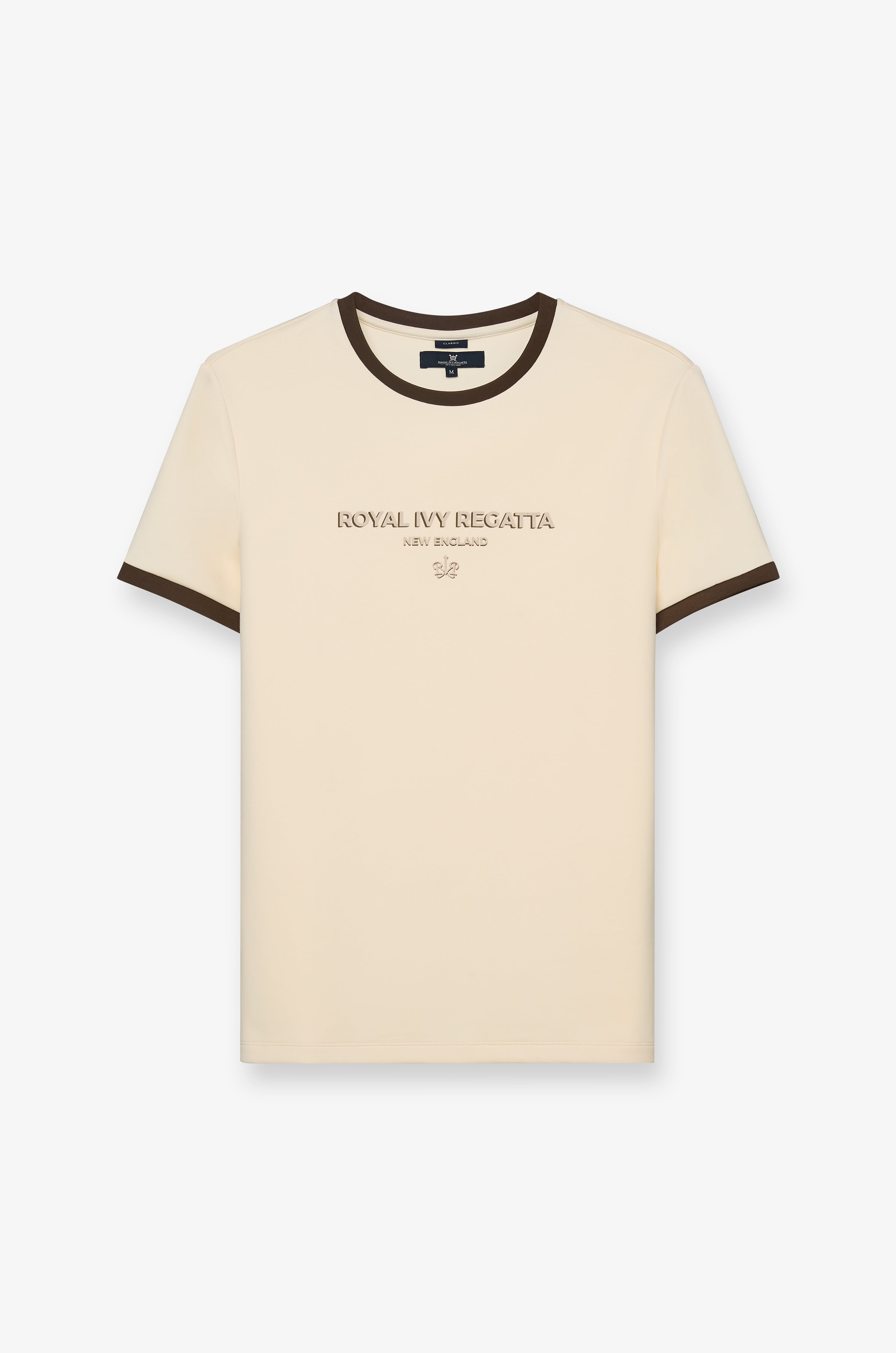 CONTRAST COLLAR TEE