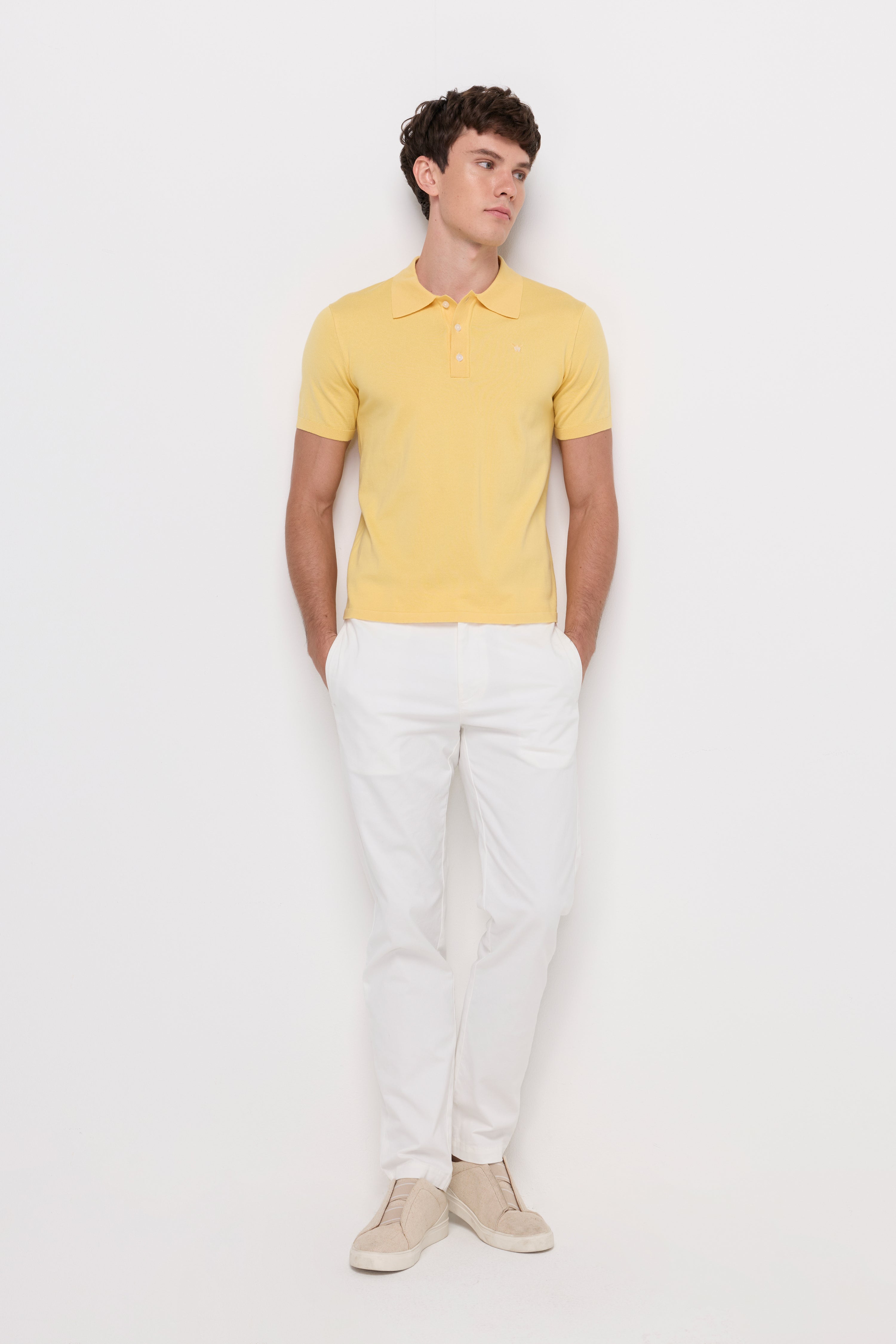 PIQUE KNITWEAR POLO COTTON