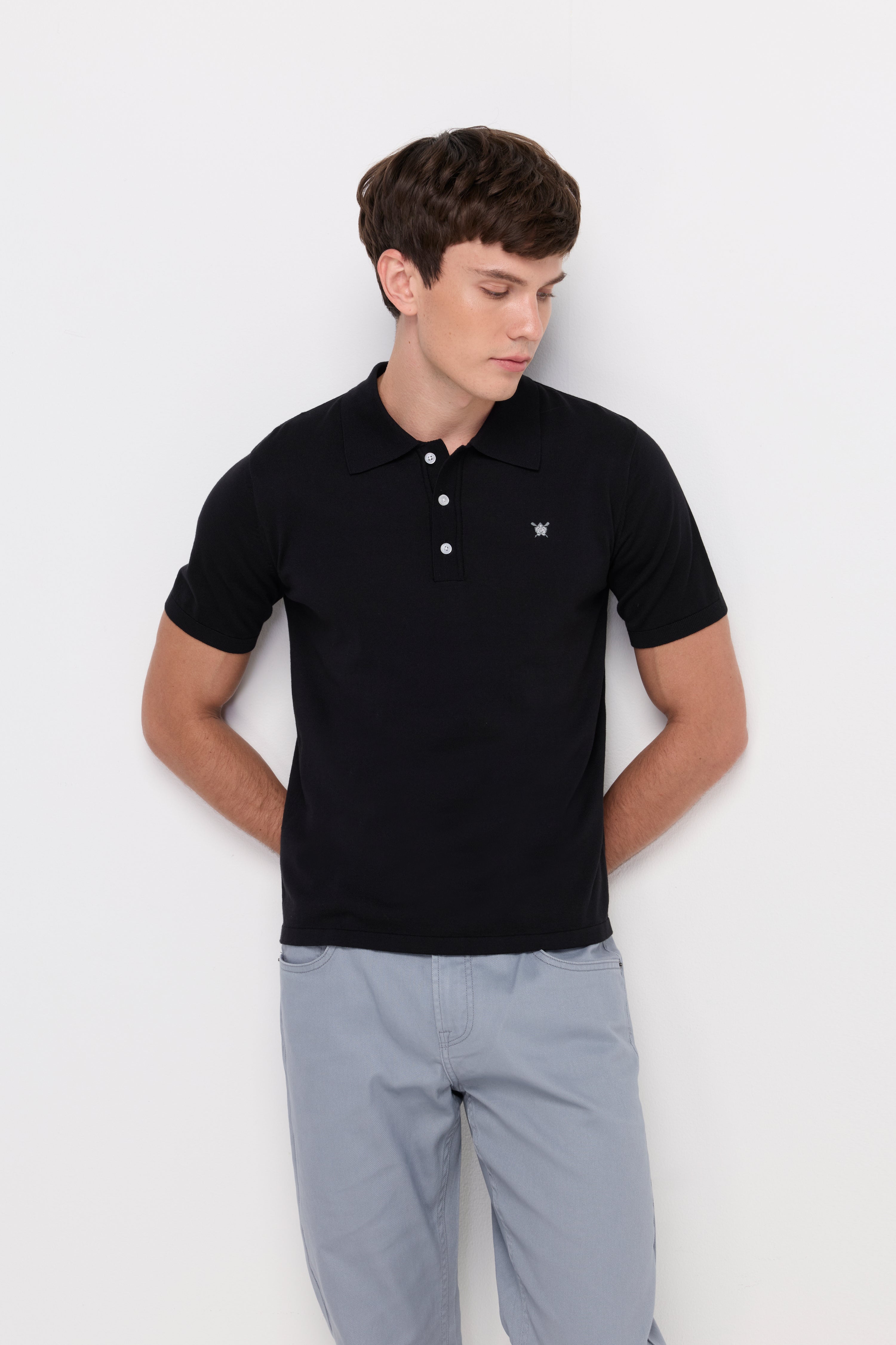 PIQUE KNITWEAR POLO COTTON