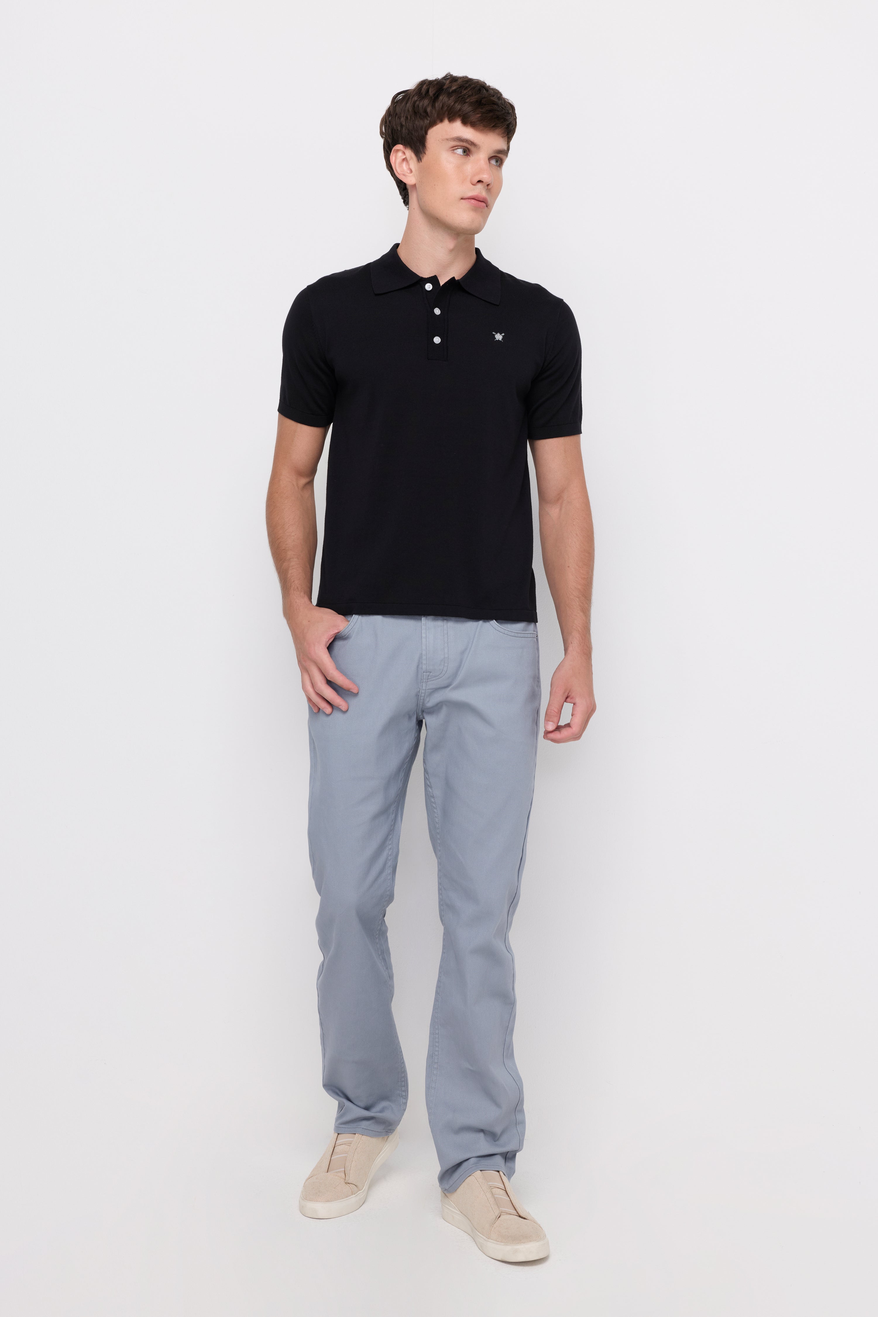 PIQUE KNITWEAR POLO COTTON