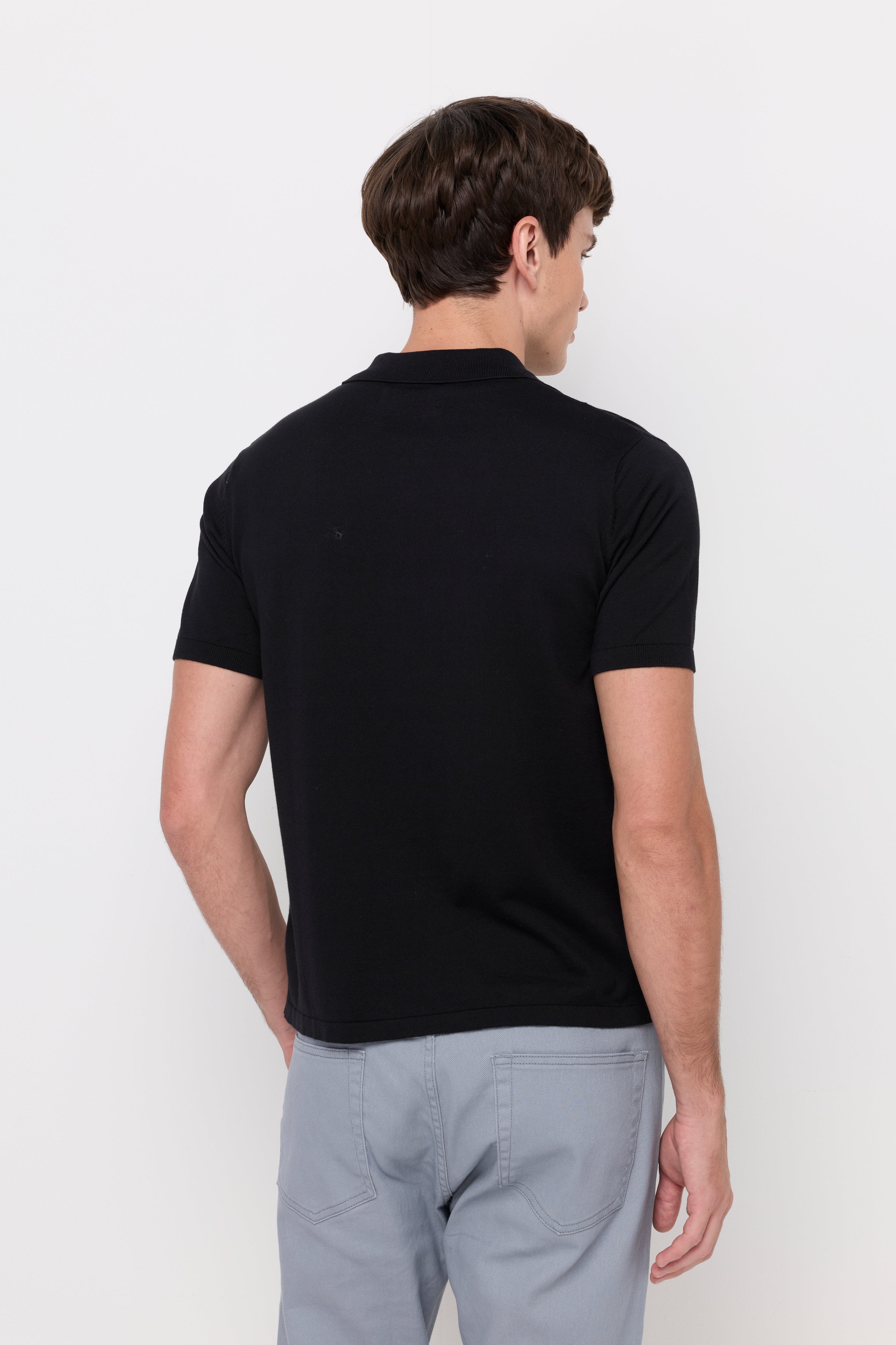 PIQUE KNITWEAR POLO COTTON