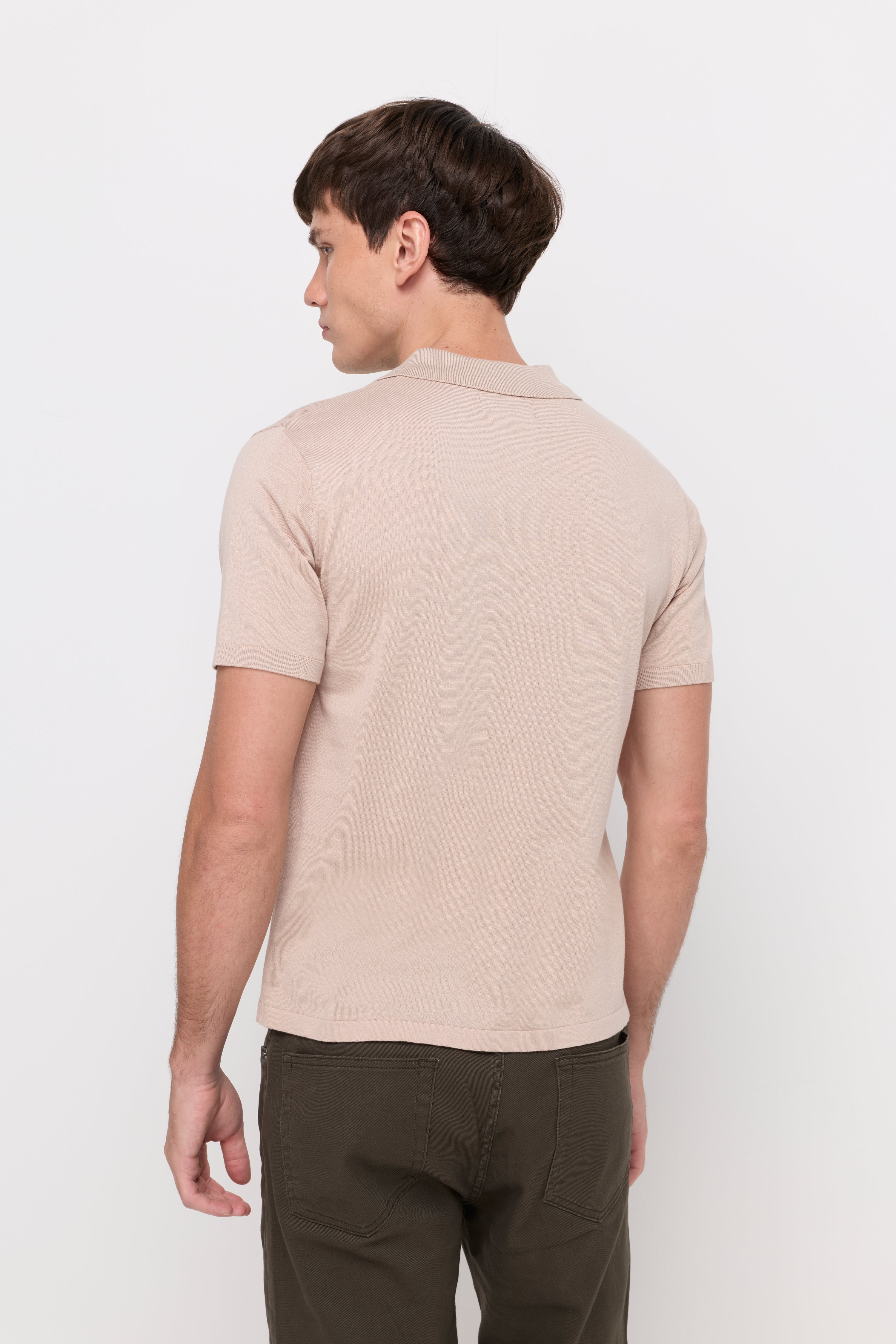 PIQUE KNITWEAR POLO COTTON