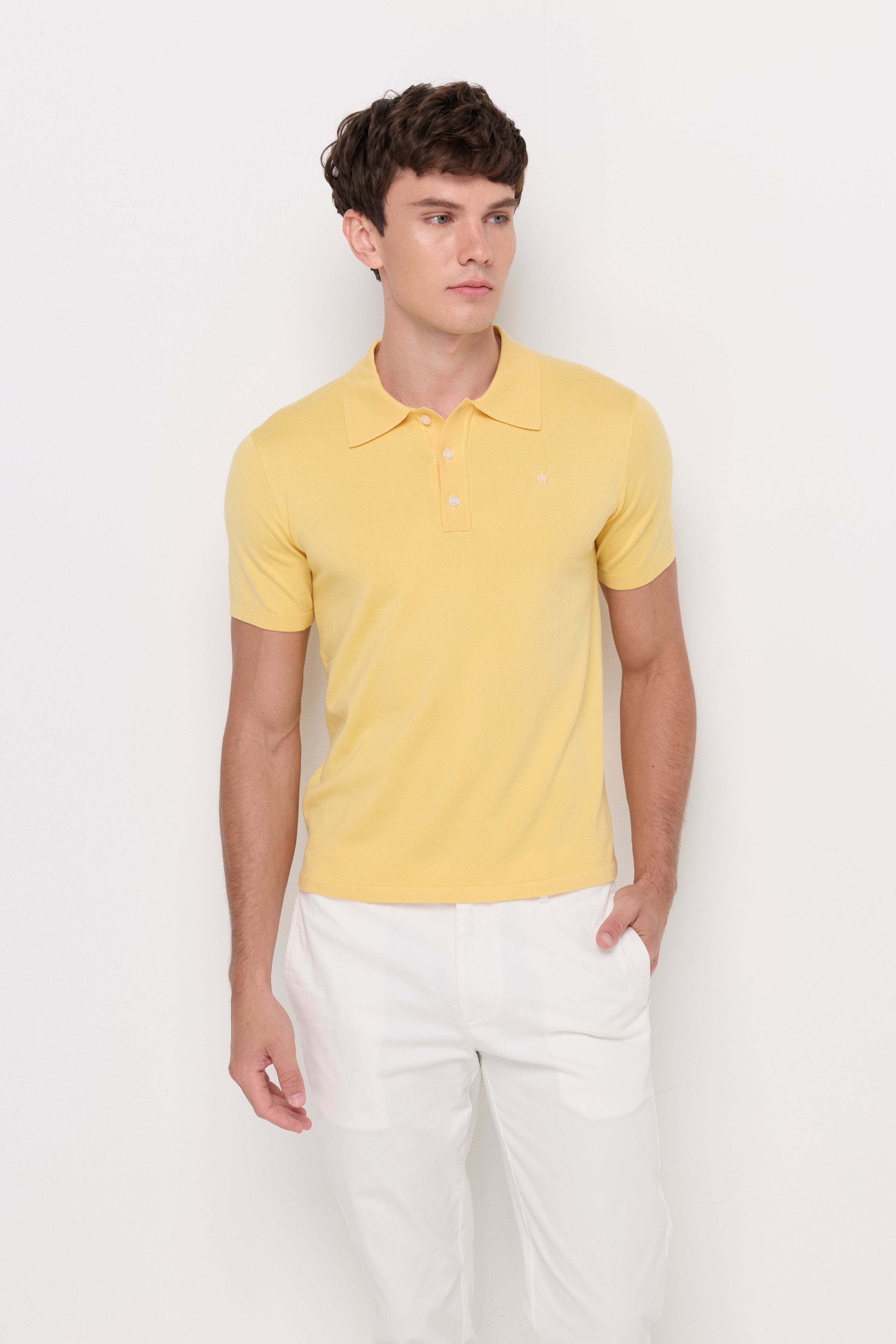 PIQUE KNITWEAR POLO COTTON