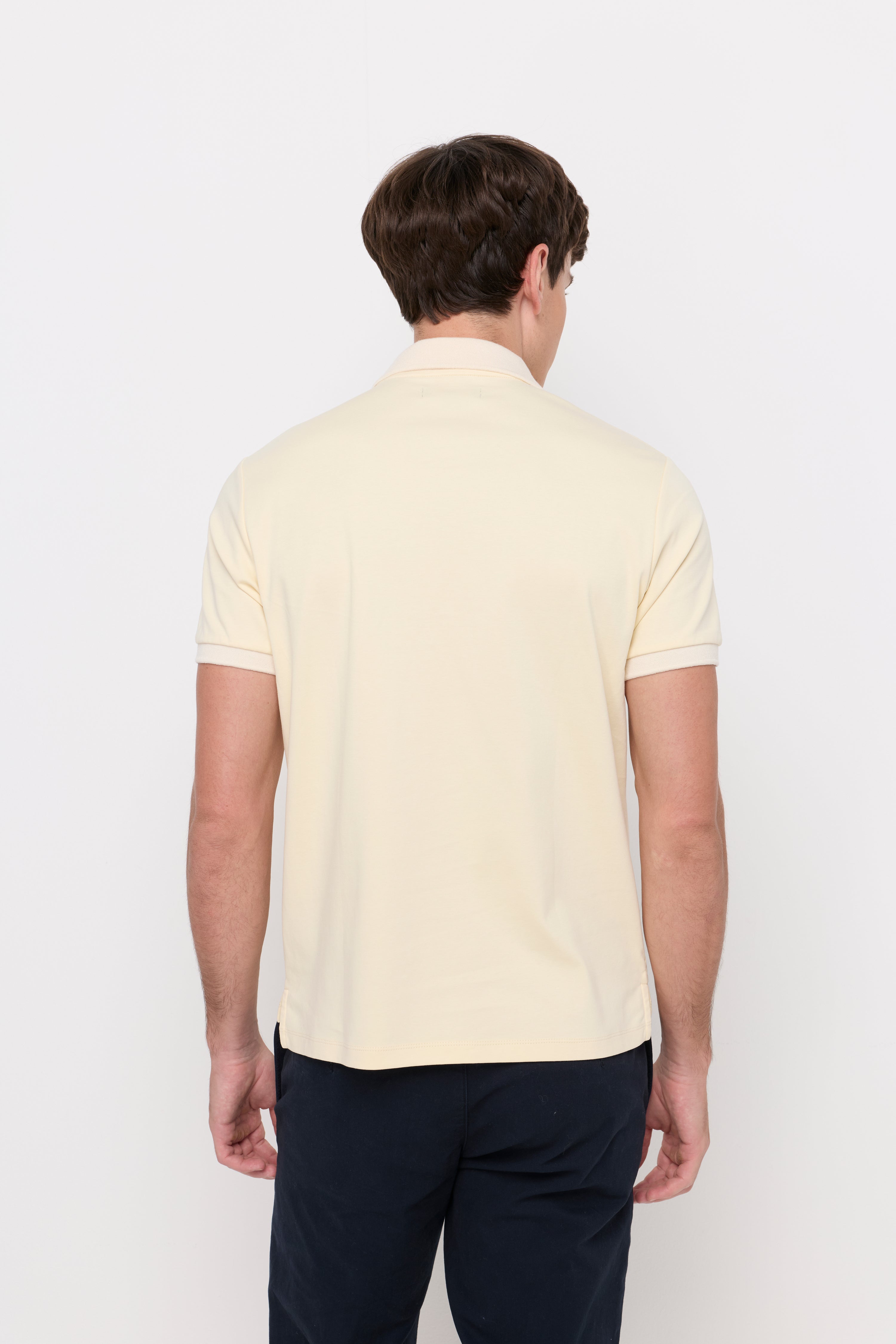 เสื้อโปโลถักคอซิป