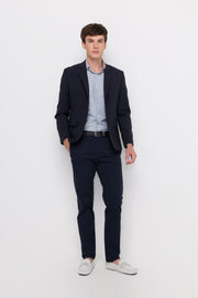 TAILORED SLIM-FIT SUIT TROUSERS