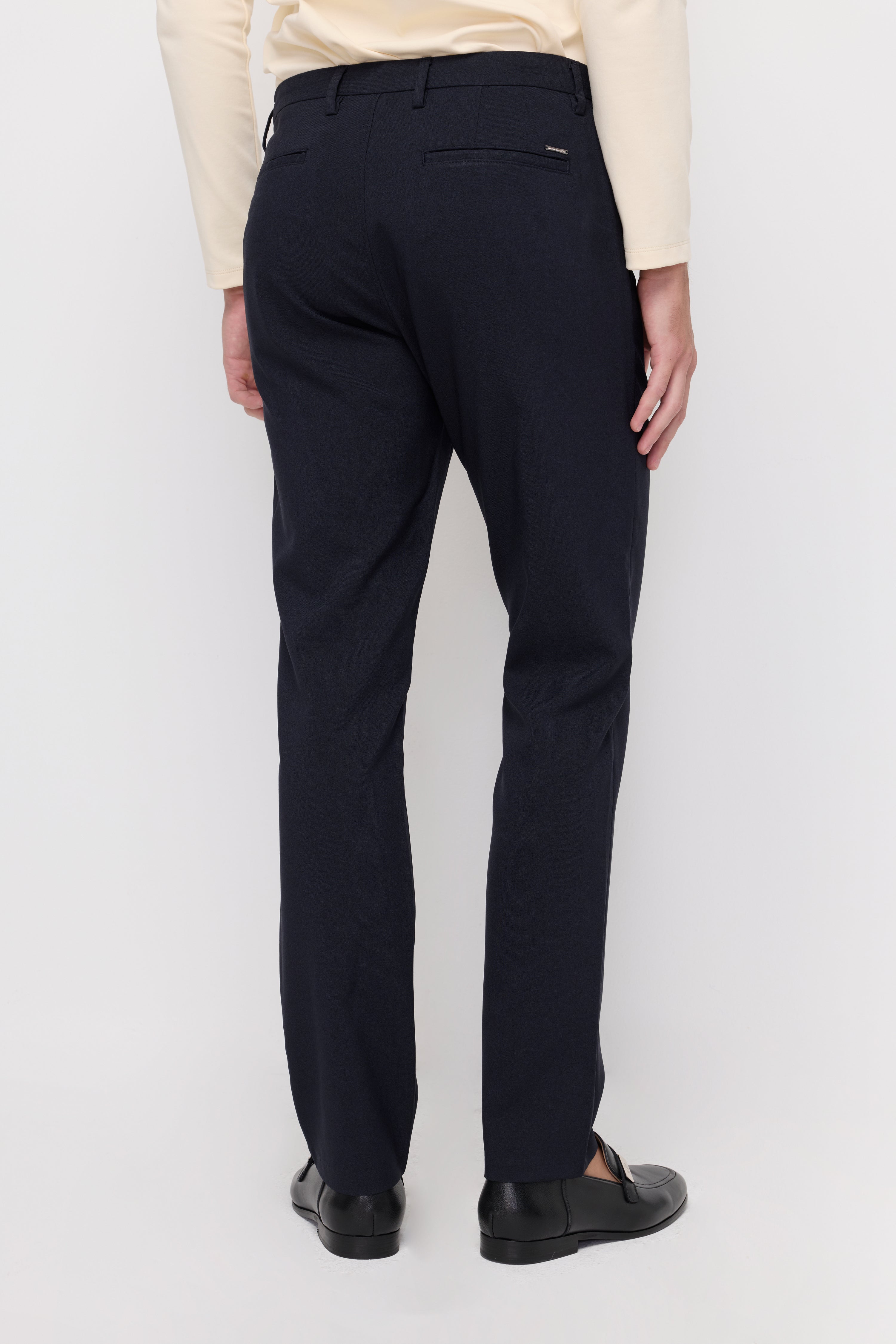 TAILORED SLIM-FIT SUIT TROUSERS