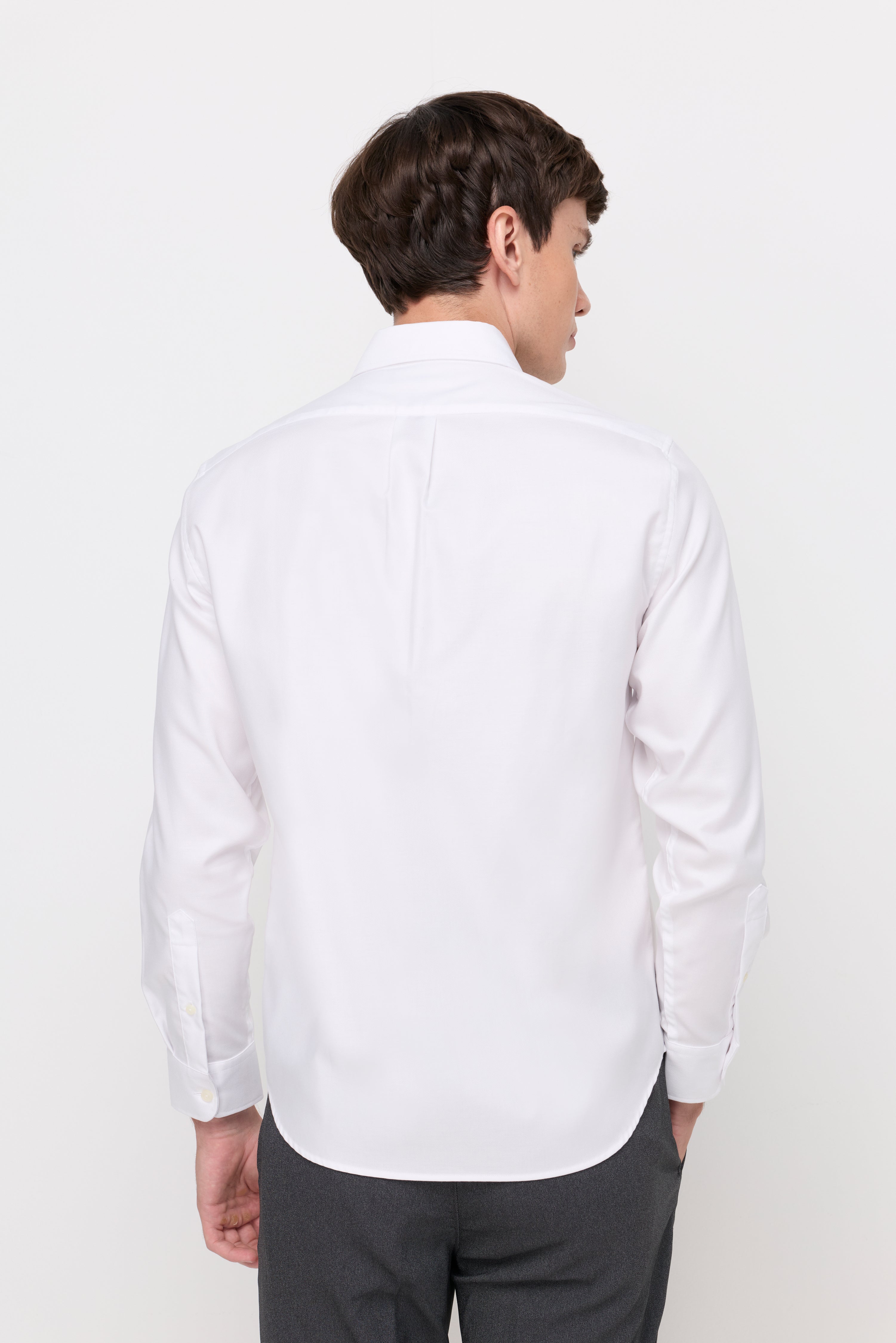 REFINED TEXTURED COTTON SHIRT