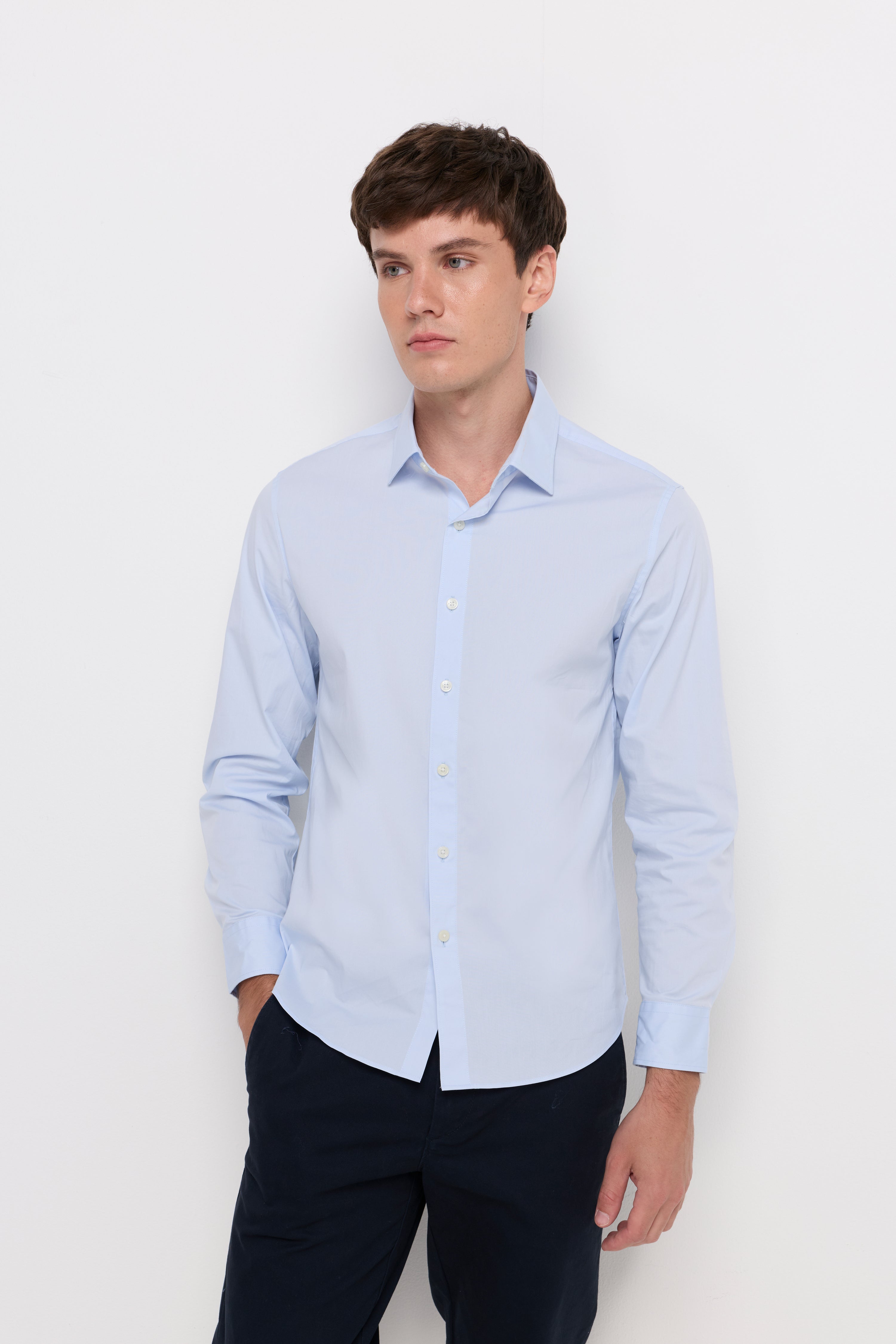 ESSENTIAL COTTON TWILL SHIRT