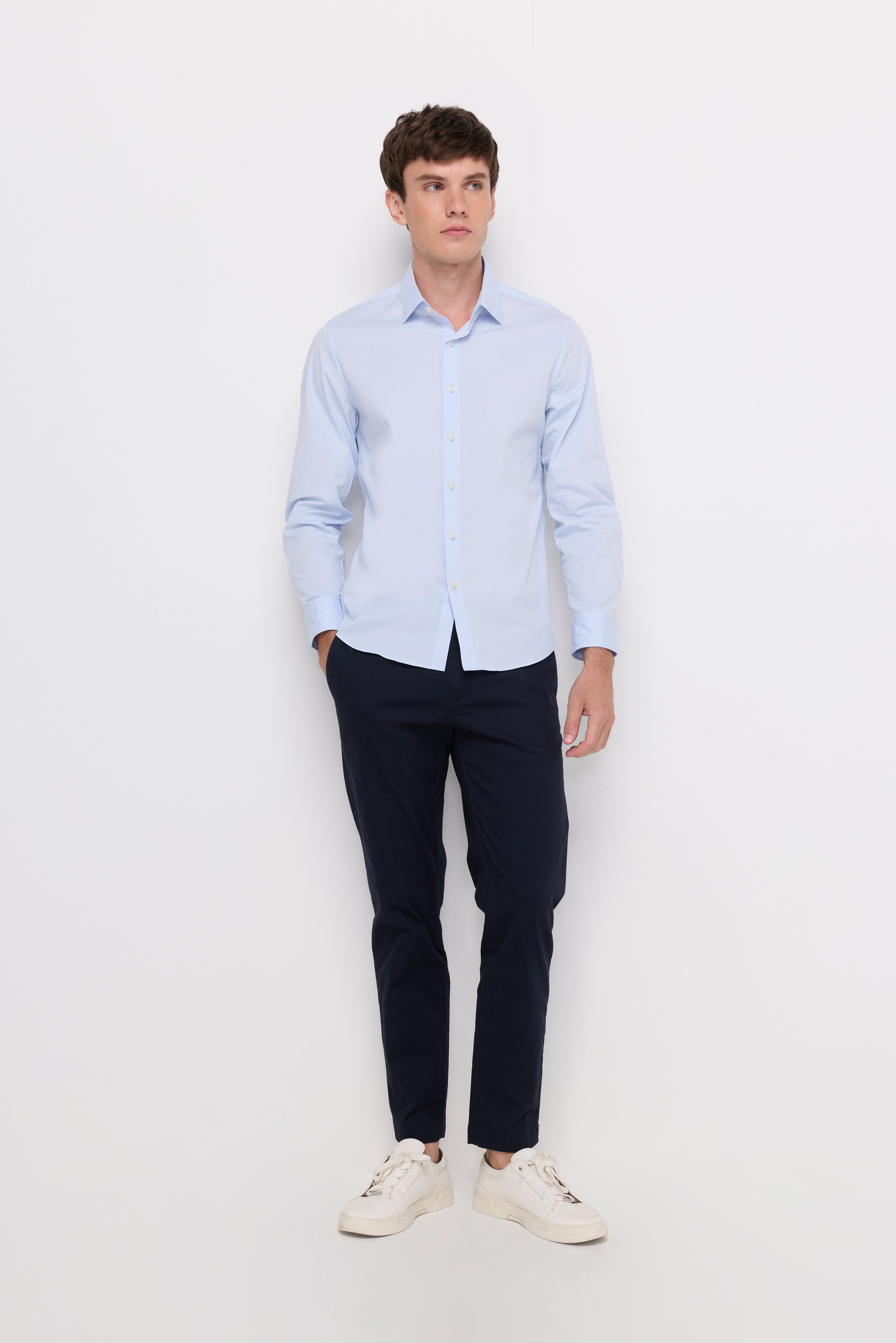 ESSENTIAL COTTON TWILL SHIRT