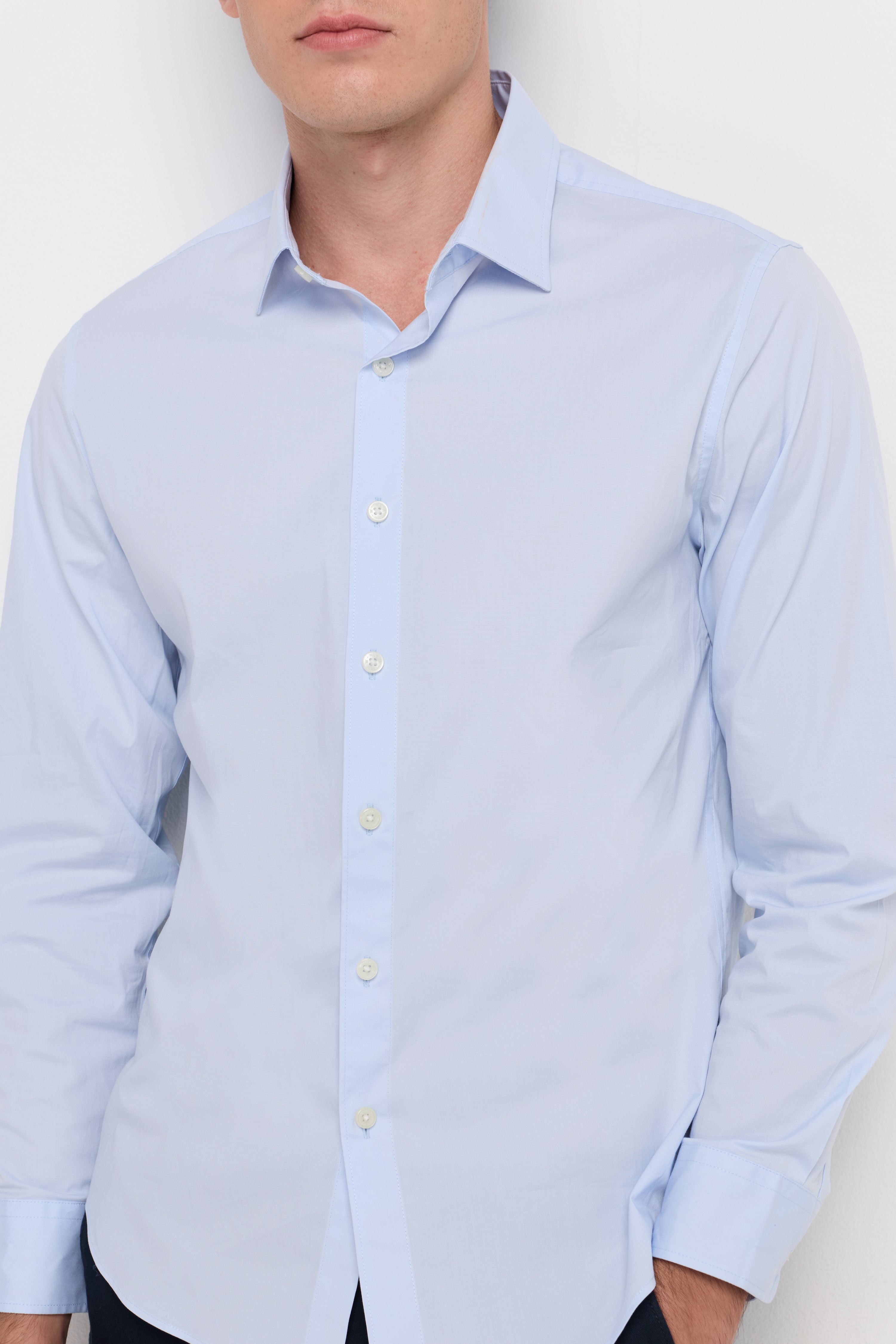 ESSENTIAL COTTON TWILL SHIRT