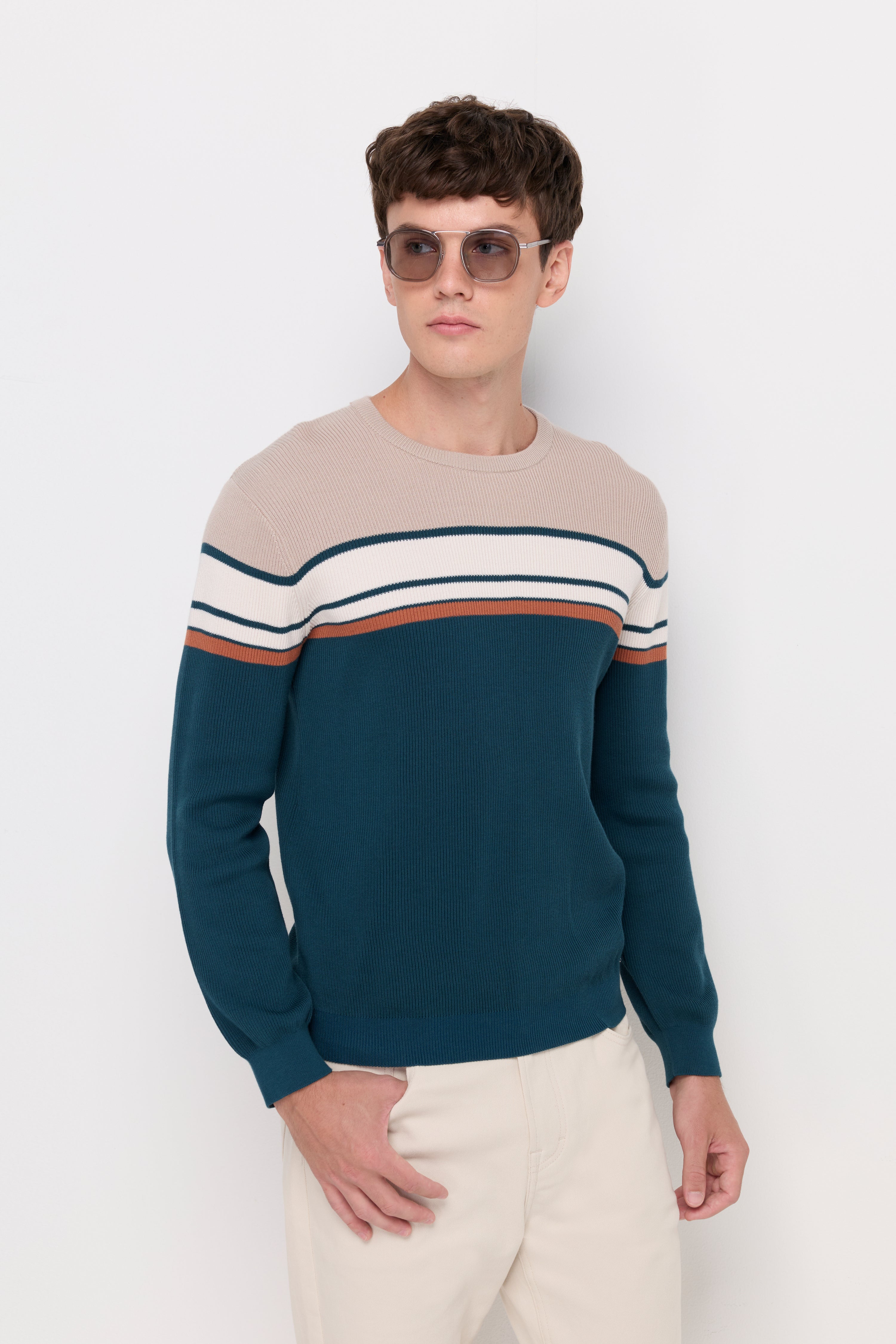 BRETON STRIPE KNIT SWEATER